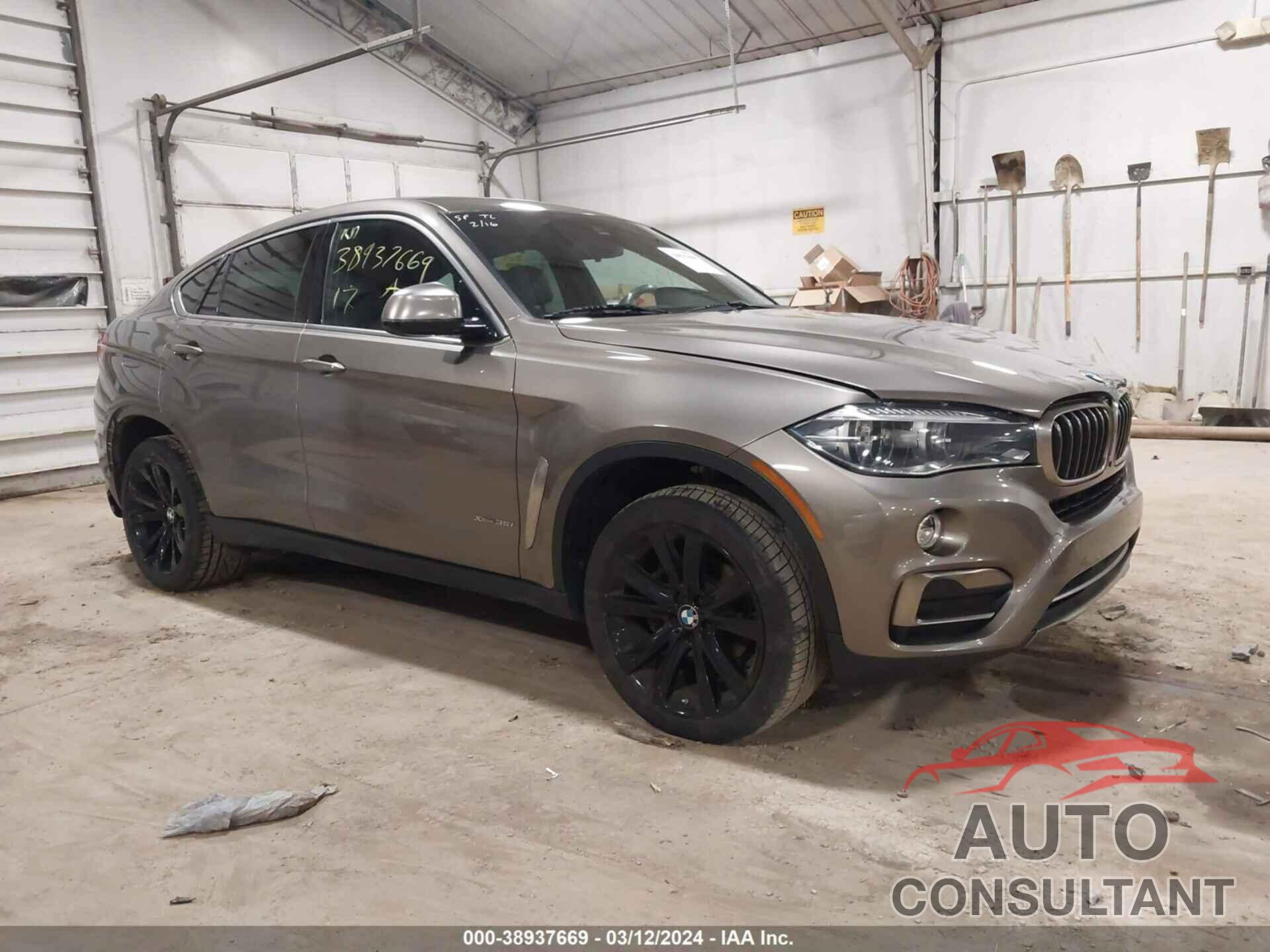 BMW X6 2017 - 5UXKU2C30H0X47431