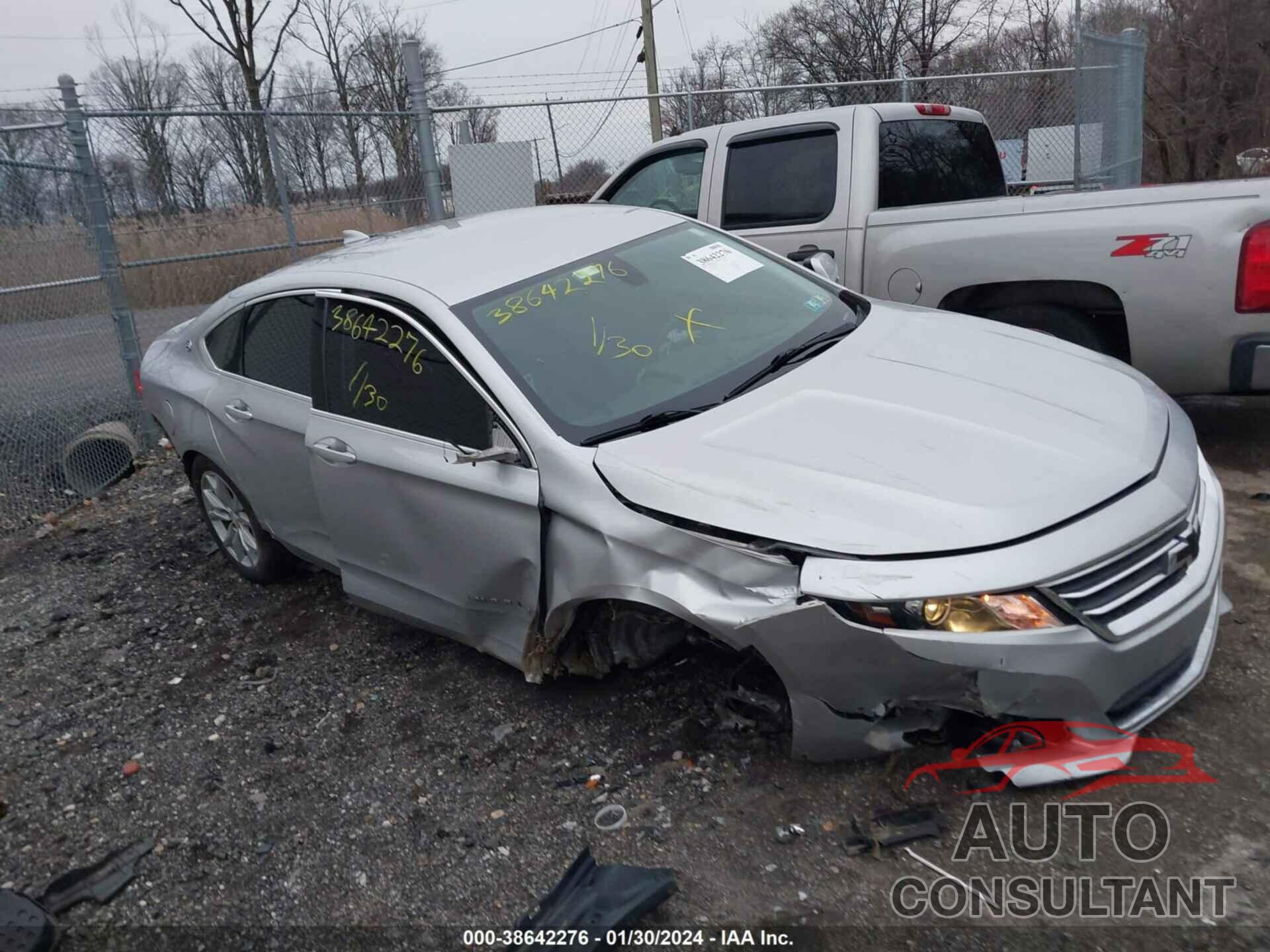 CHEVROLET IMPALA 2017 - 2G1105SA2H9107651