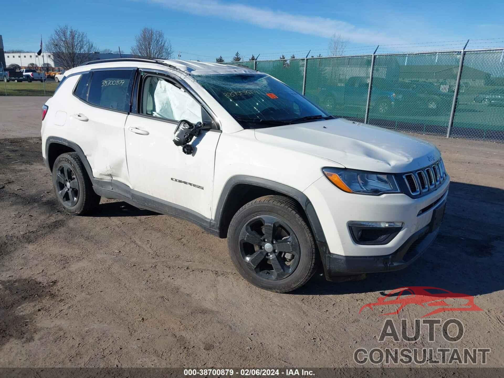 JEEP COMPASS 2019 - 3C4NJDBB5KT850396
