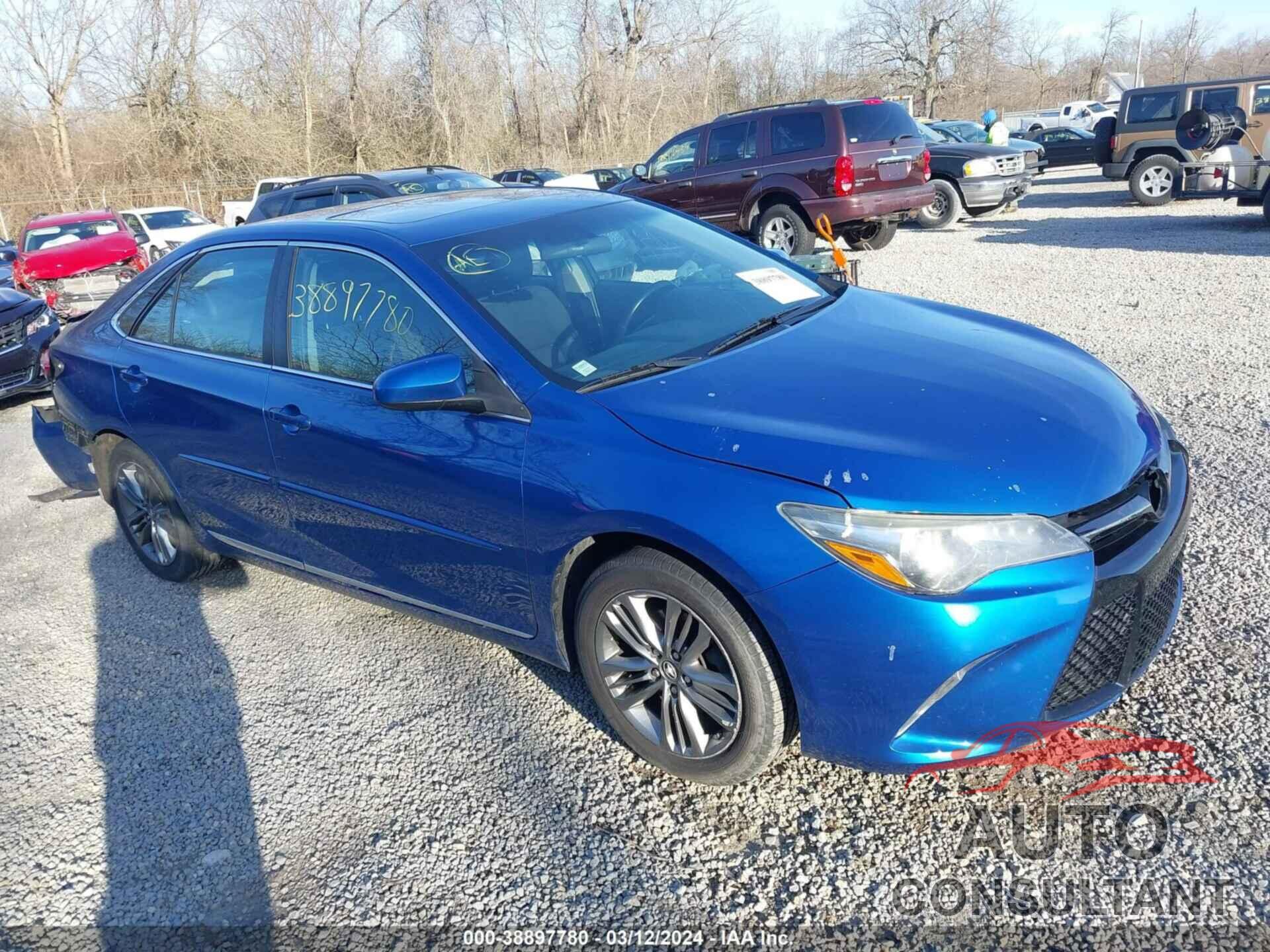 TOYOTA CAMRY 2017 - 4T1BF1FK7HU636324