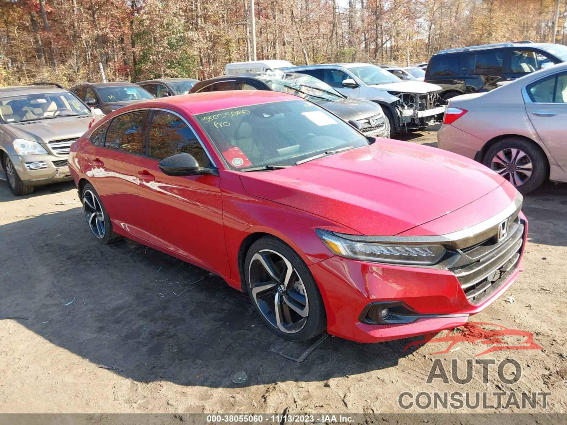 HONDA ACCORD 2022 - 1HGCV1F3XNA030521