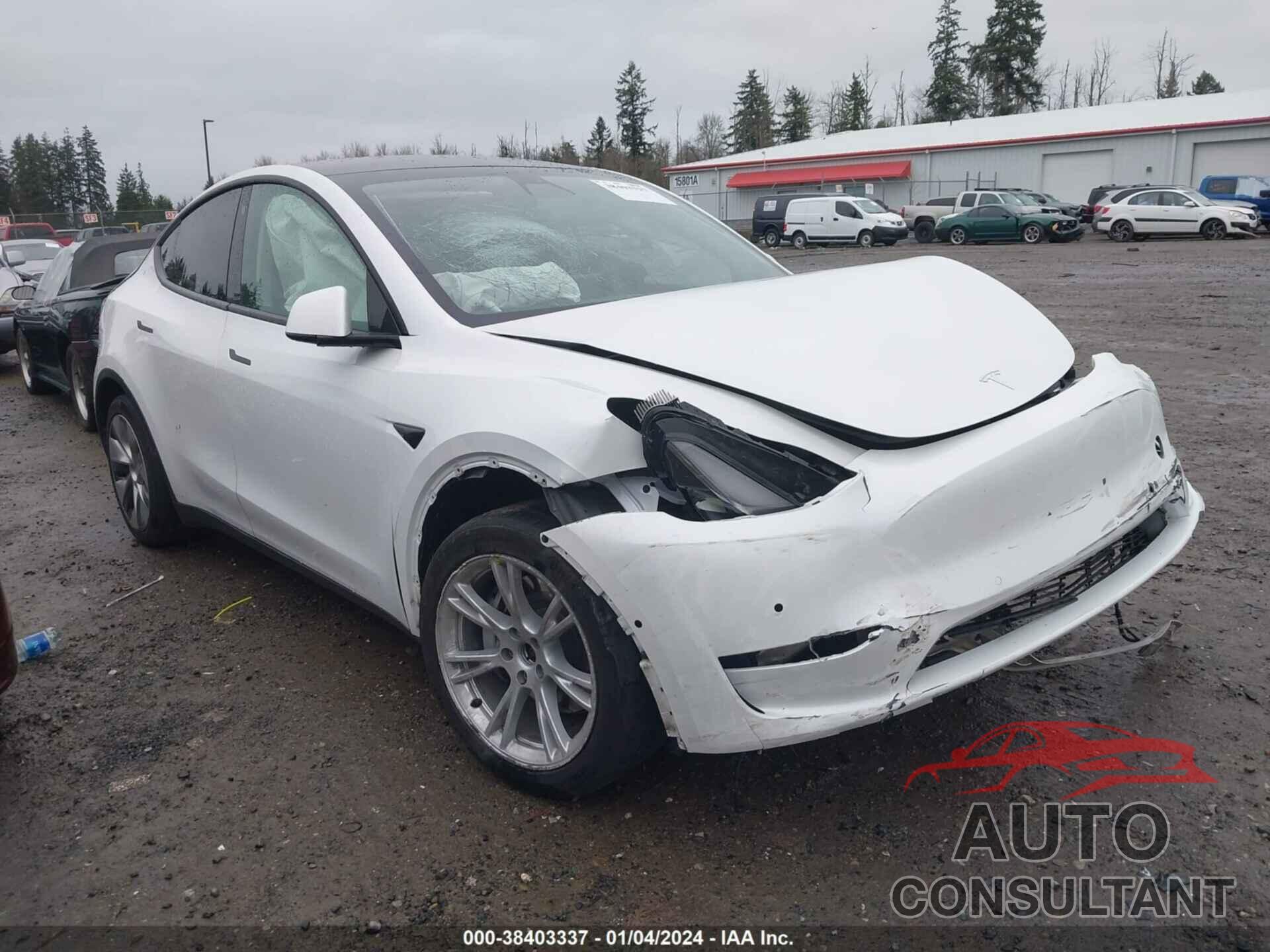 TESLA MODEL Y 2021 - 5YJYGDEEXMF090341