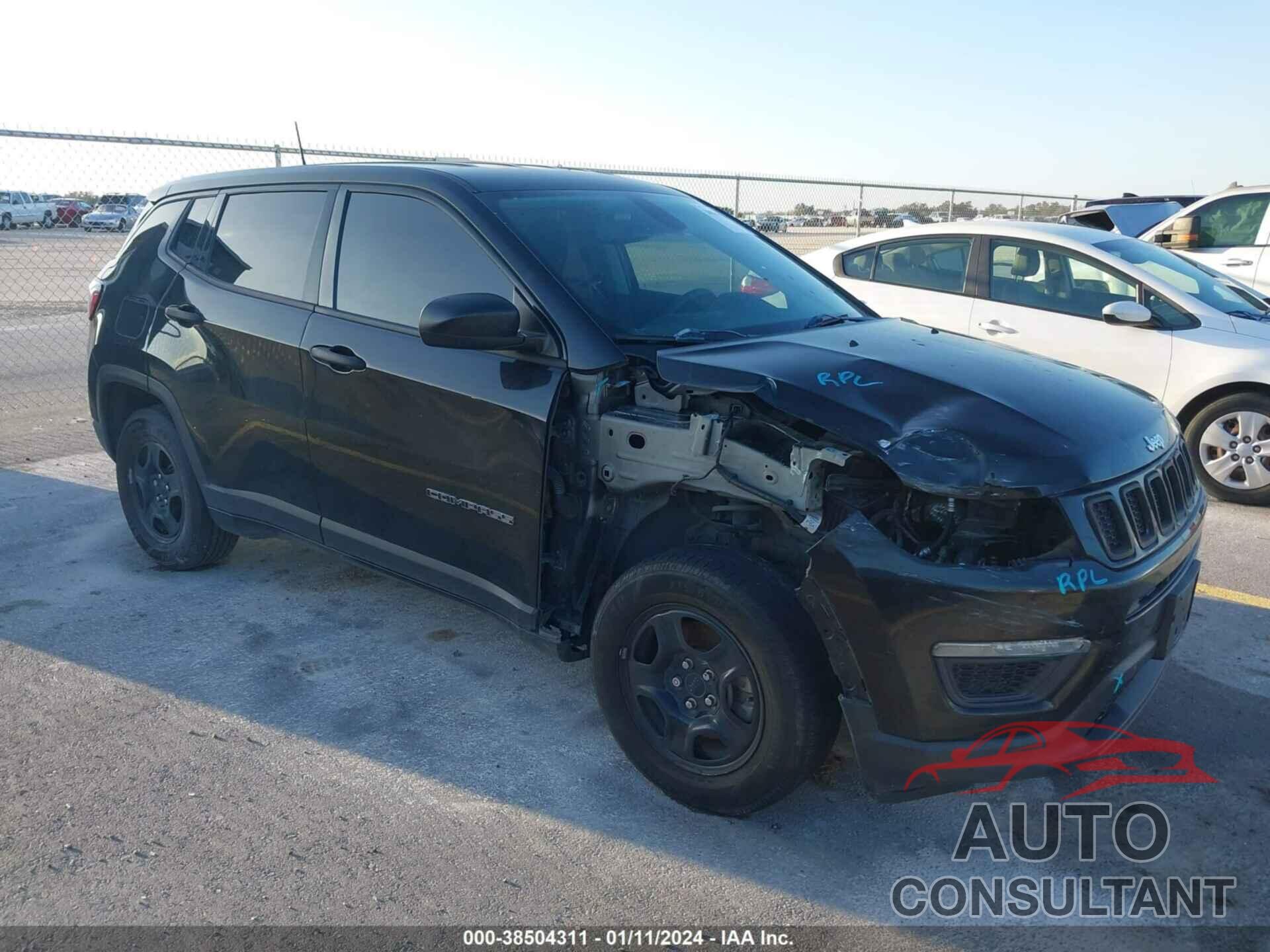 JEEP COMPASS 2019 - 3C4NJCAB9KT856357