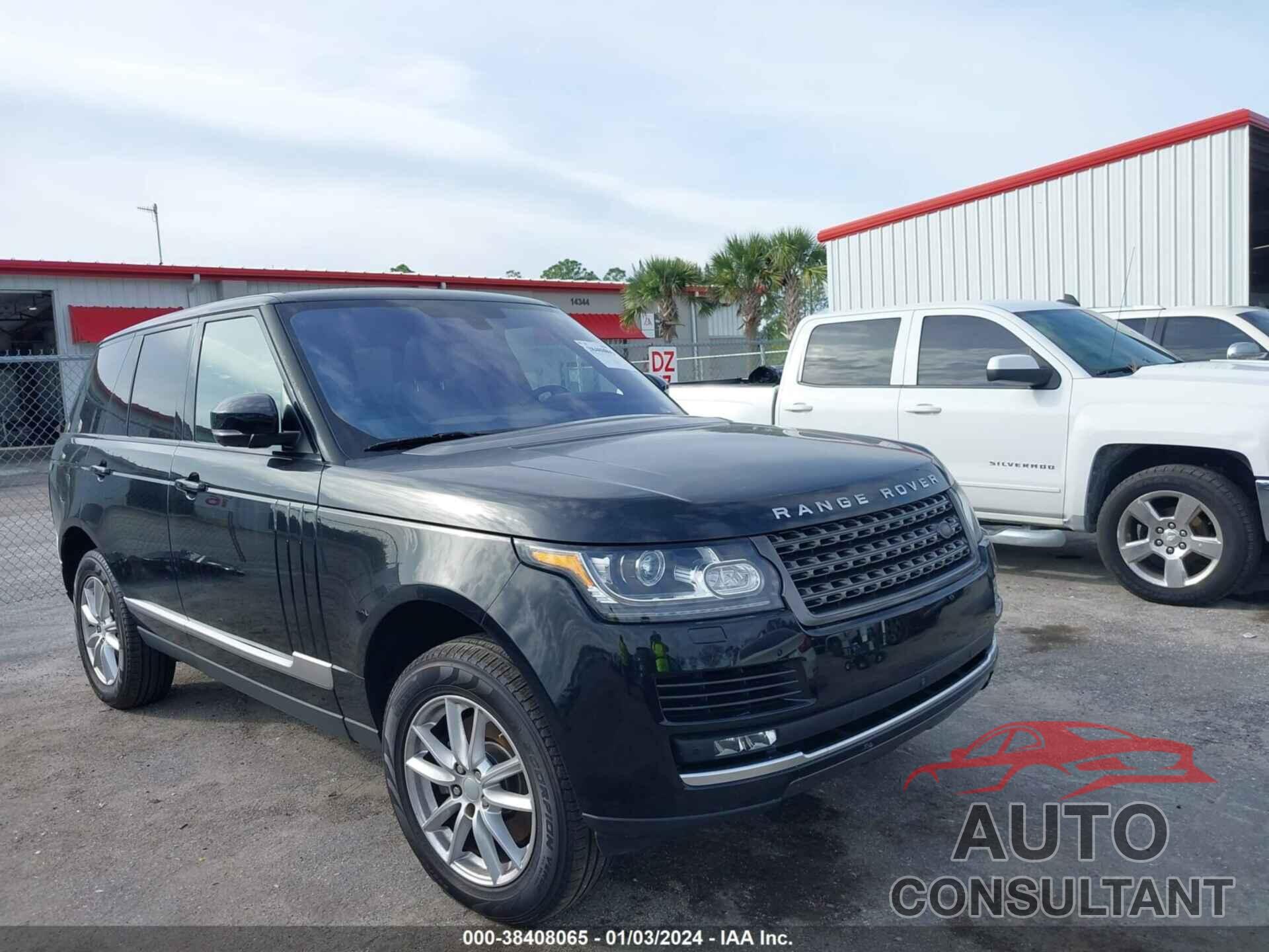 LAND ROVER RANGE ROVER 2016 - SALGR2PF8GA319945