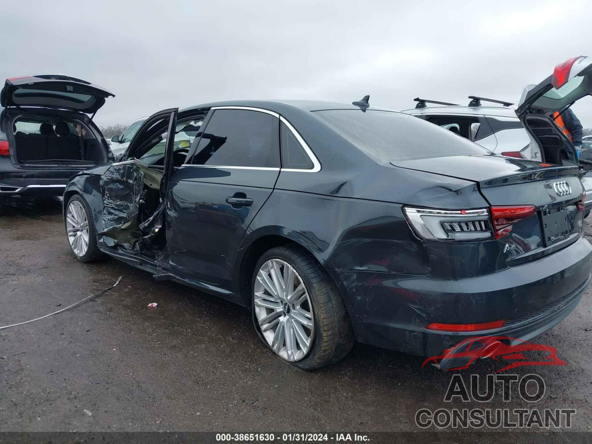 AUDI A4 2017 - WAUFNAF42HN037719