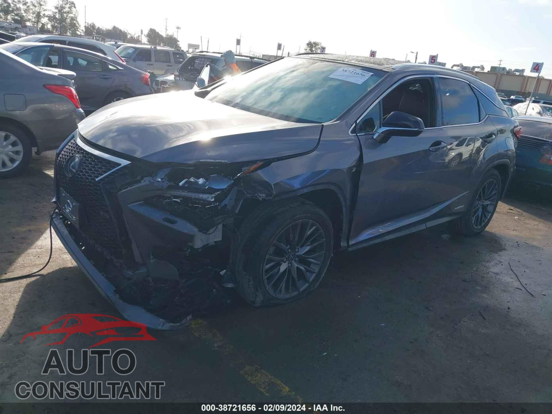 LEXUS RX 450H 2017 - 2T2BGMCA2HC018657