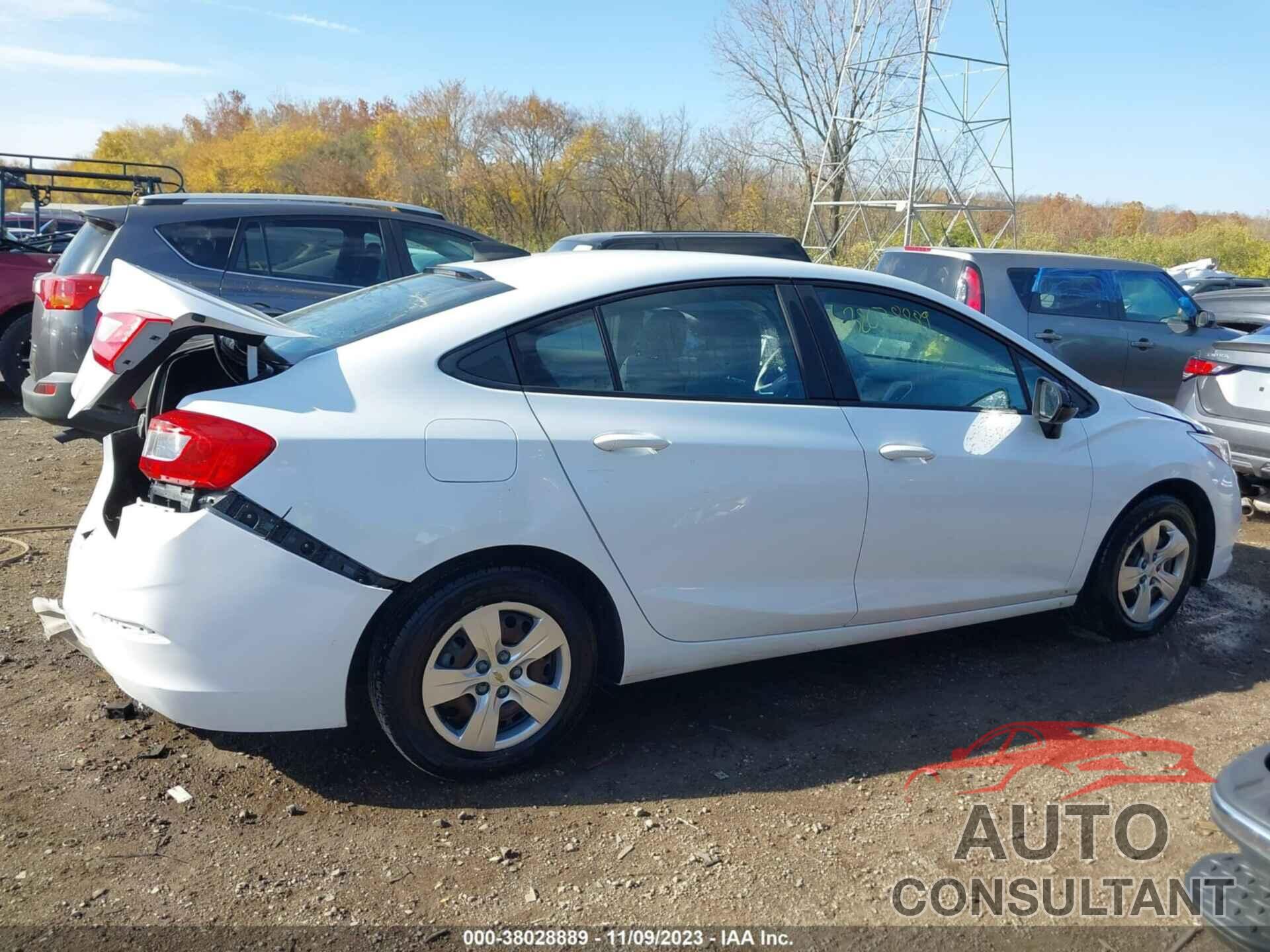 CHEVROLET CRUZE 2017 - 3G1BC5SM9HS552896