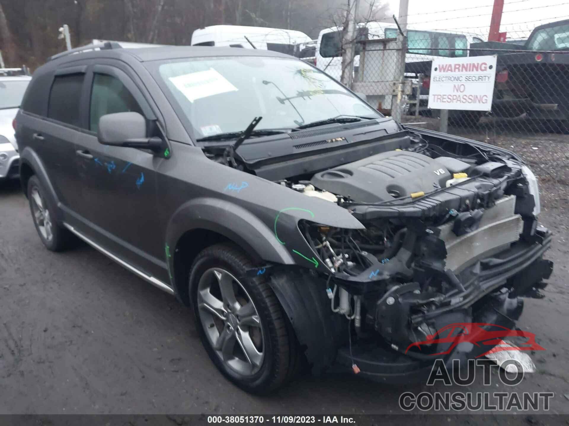 DODGE JOURNEY 2017 - 3C4PDDGG2HT703319