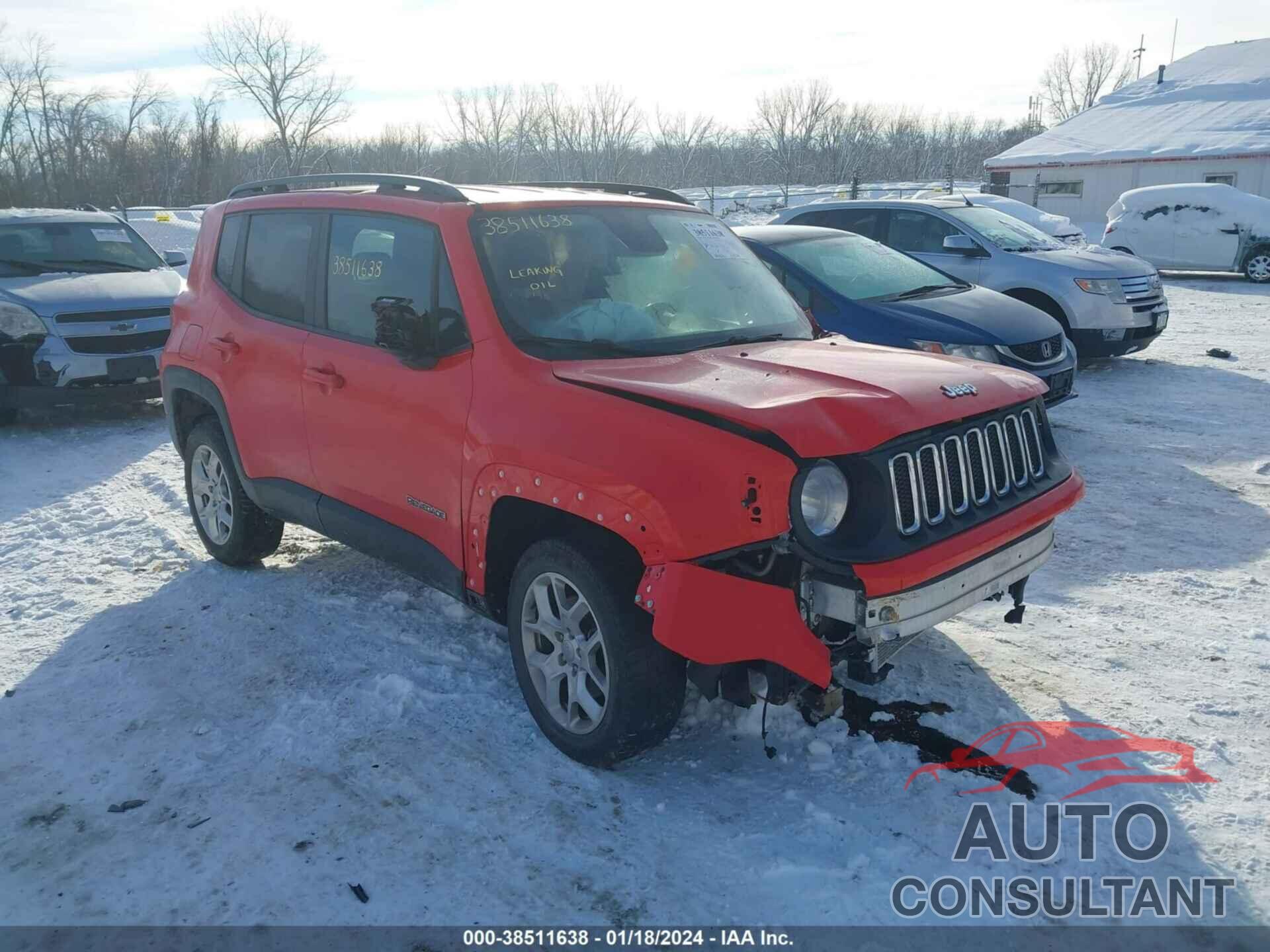 JEEP RENEGADE 2017 - ZACCJBBB8HPF31134