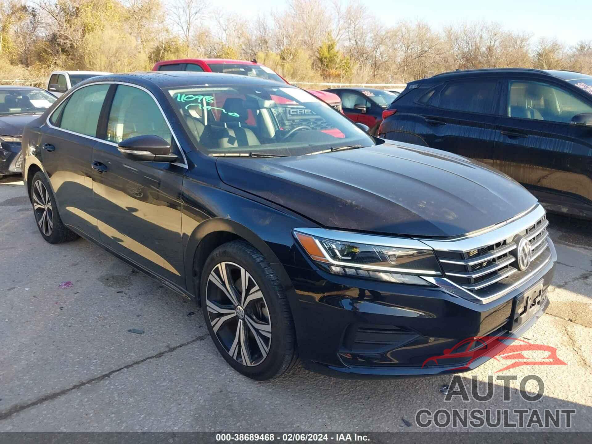 VOLKSWAGEN PASSAT 2022 - 1VWSA7A37NC008672