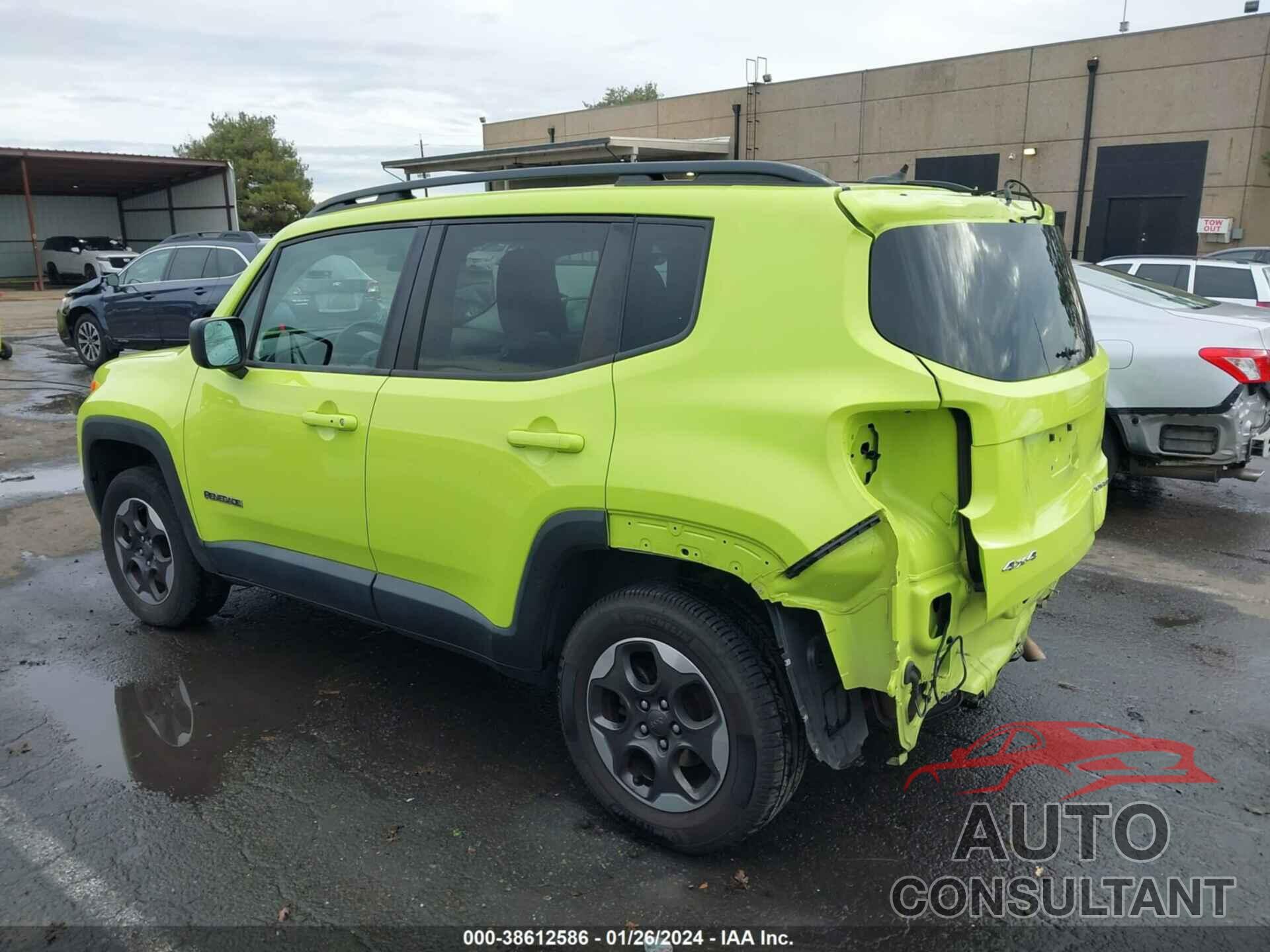 JEEP RENEGADE 2017 - ZACCJBAB9HPG03038