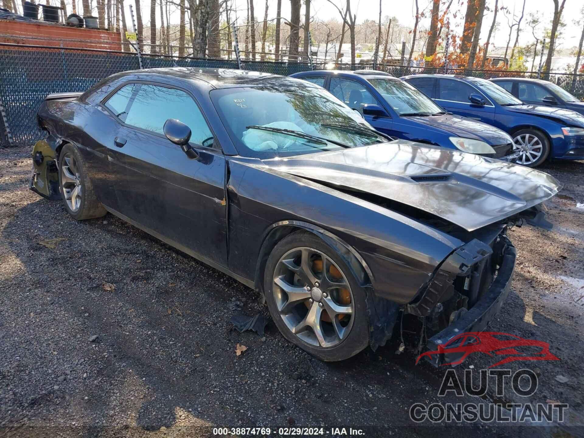 DODGE CHALLENGER 2016 - 2C3CDZAG8GH209952