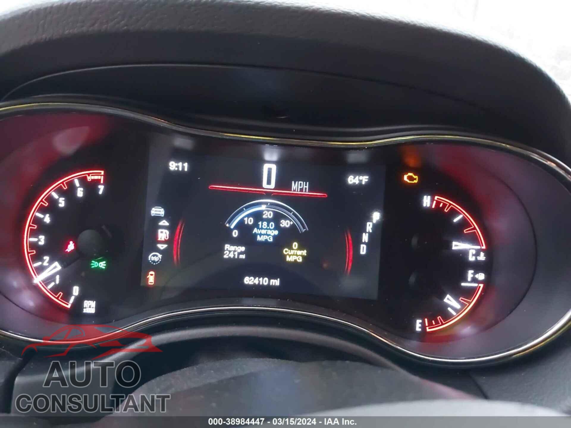 DODGE DURANGO 2018 - 1C4RDJDG9JC448441