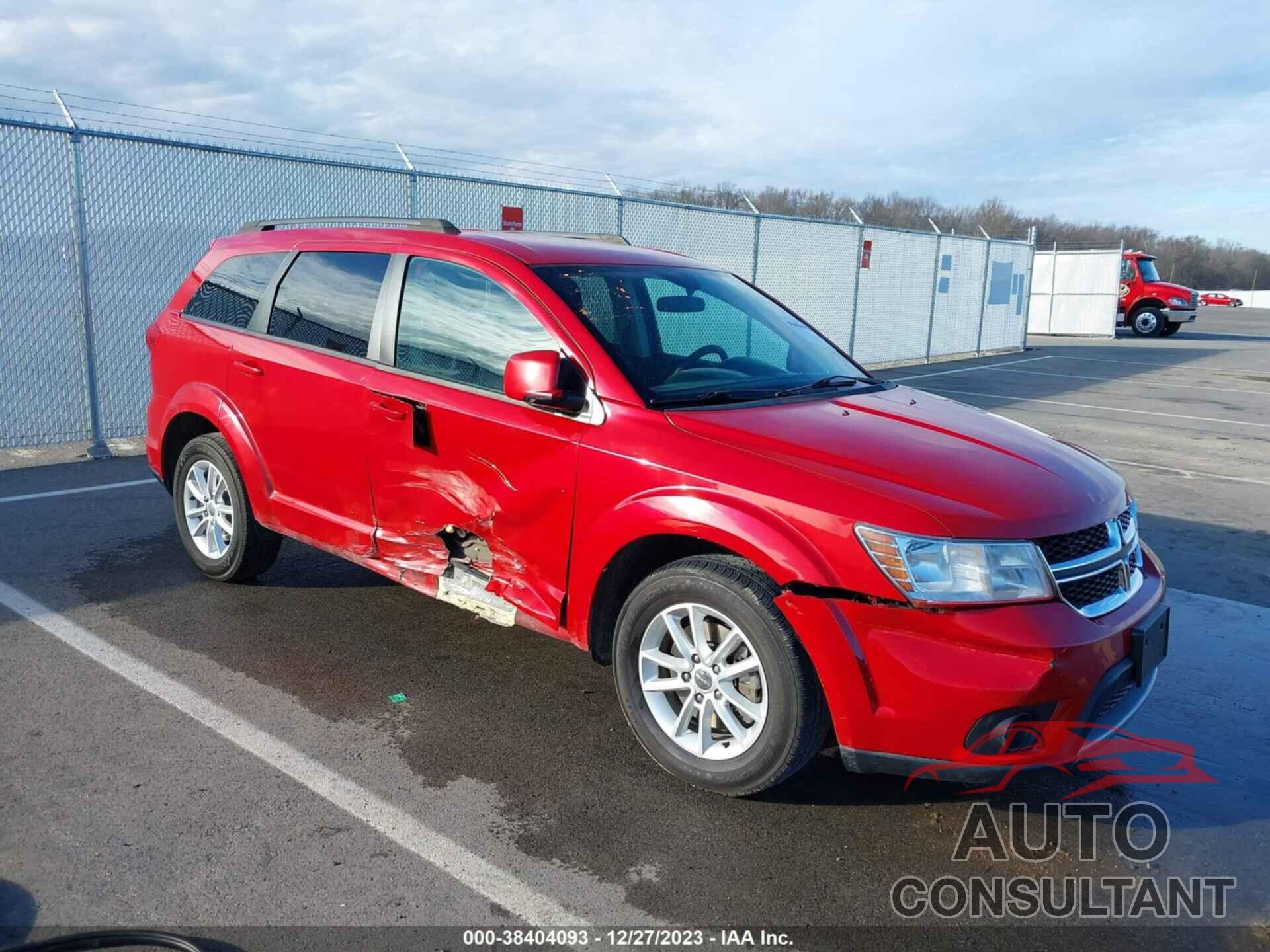 DODGE JOURNEY 2016 - 3C4PDDBGXGT142647