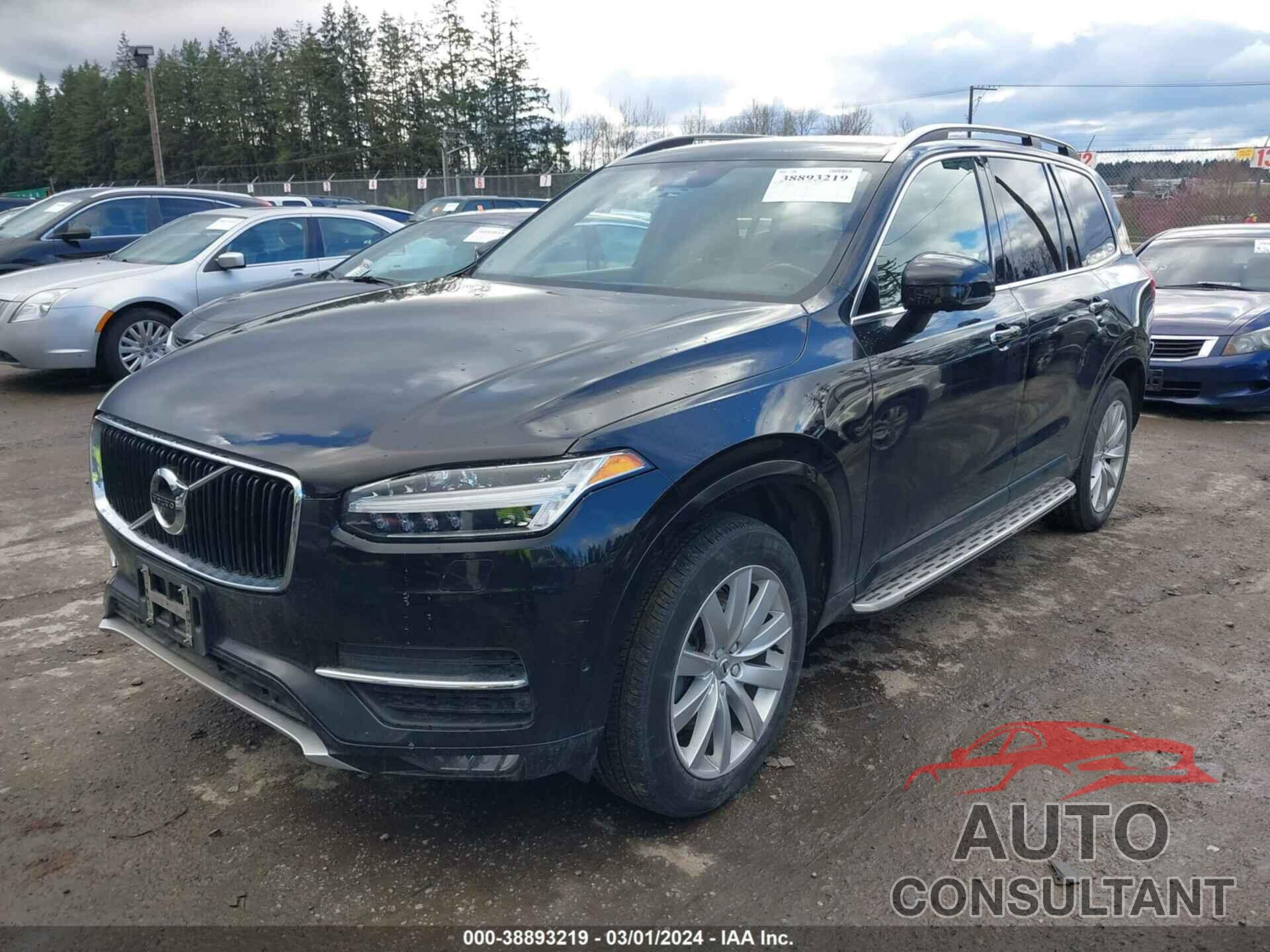 VOLVO XC90 2016 - YV4A22PK2G1047436