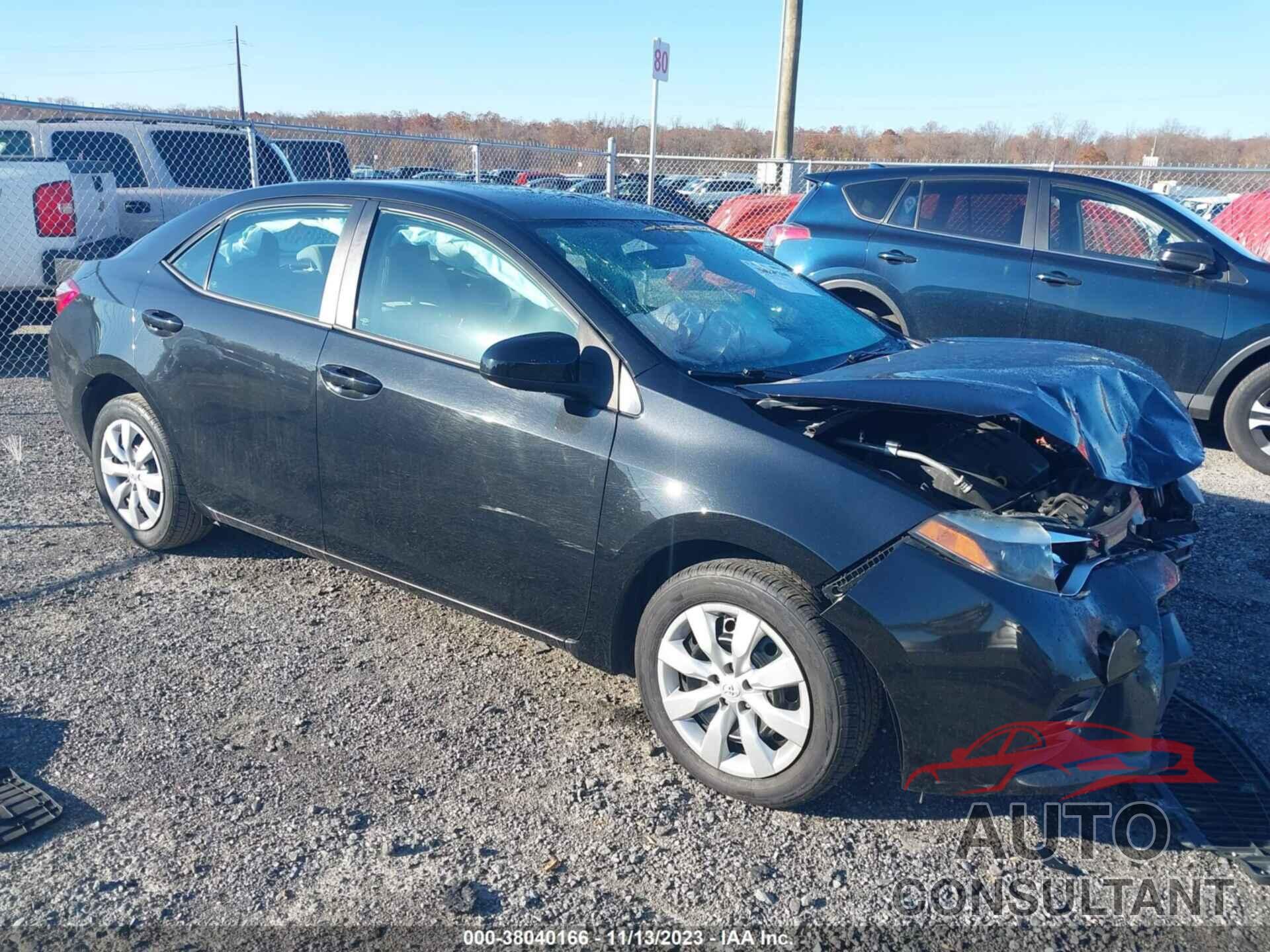 TOYOTA COROLLA 2016 - 2T1BURHE2GC718490