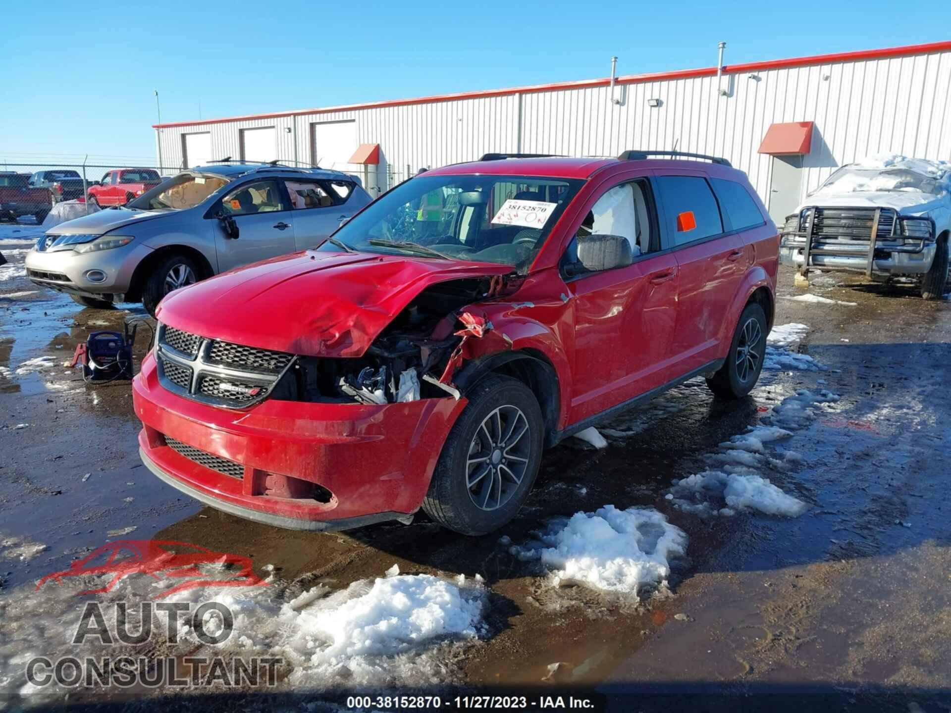 DODGE JOURNEY 2017 - 3C4PDCABXHT584460