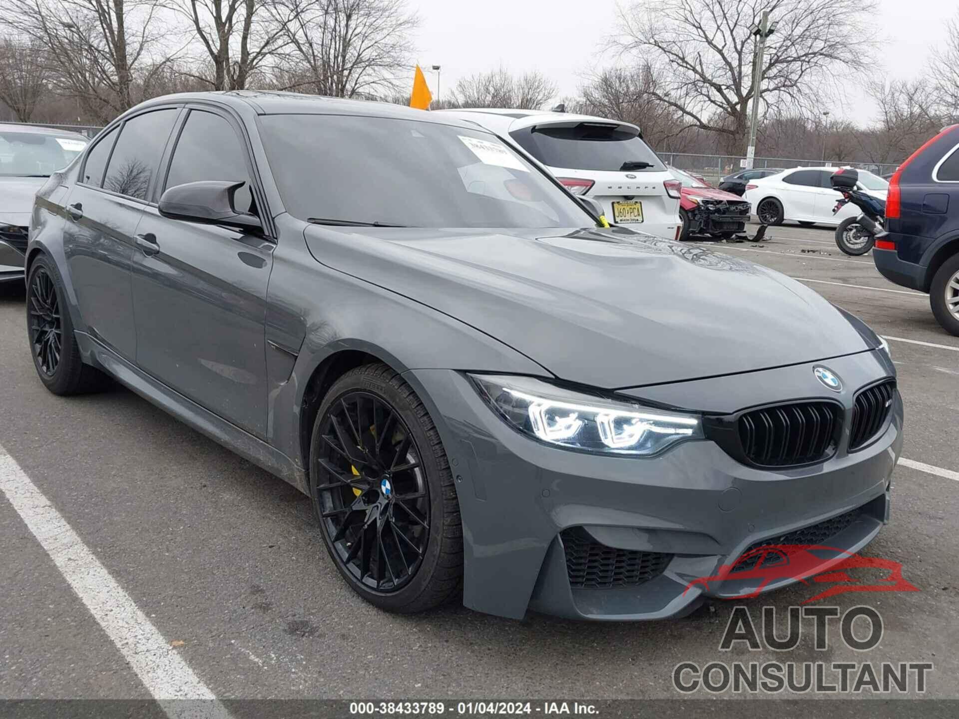 BMW M3 2018 - WBS8M9C54J5K99251