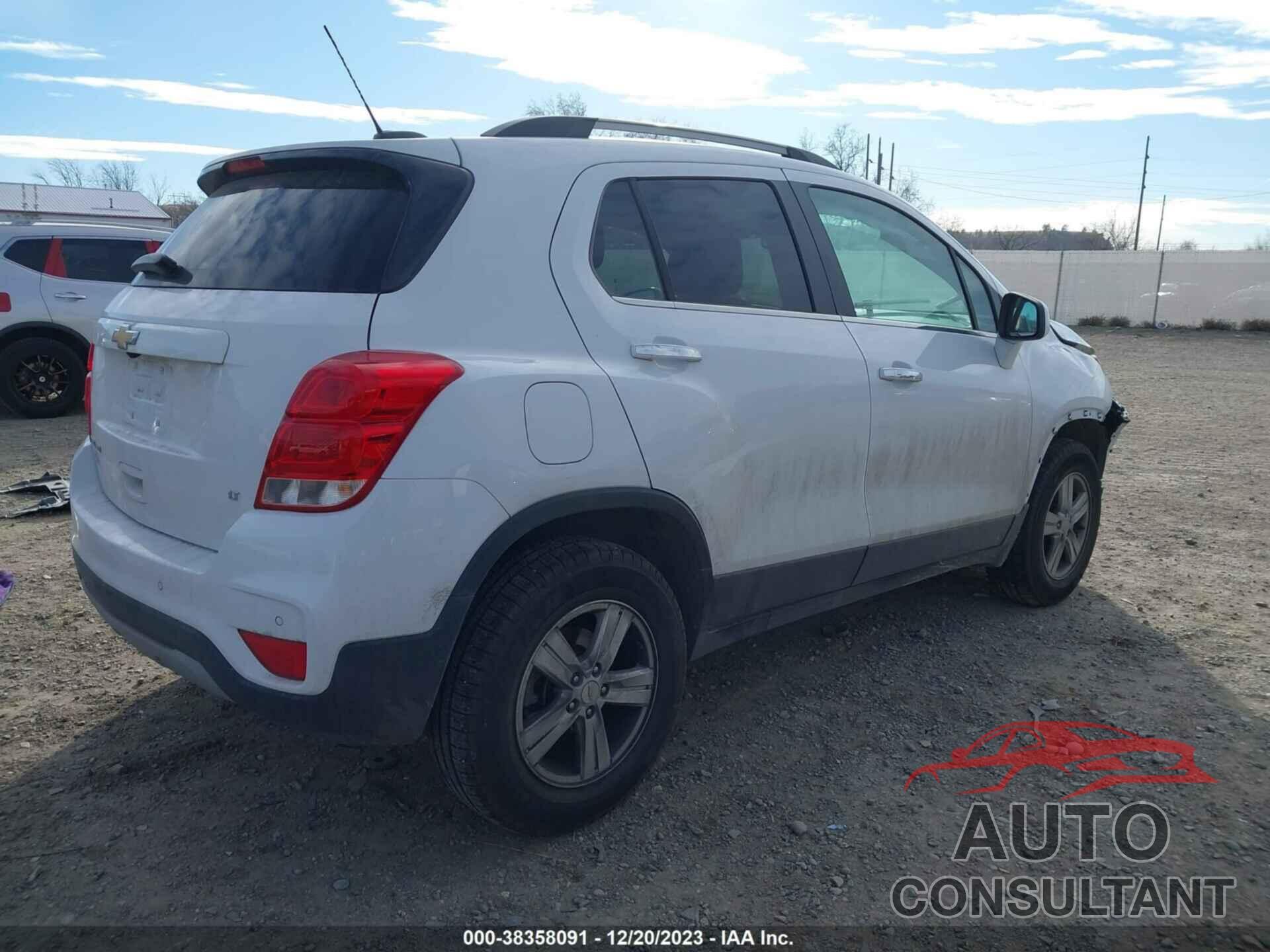 CHEVROLET TRAX 2020 - 3GNCJPSB0LL124916