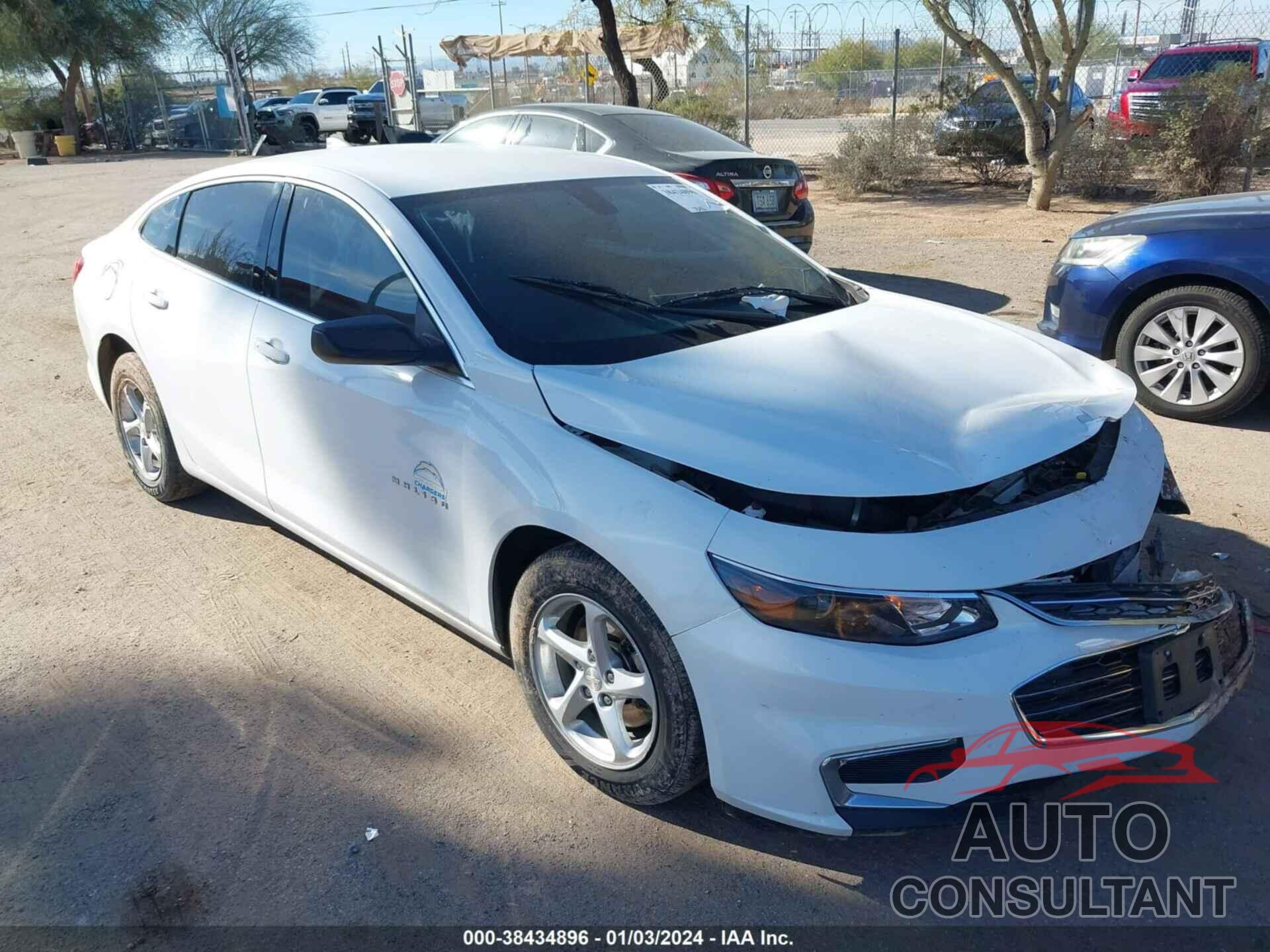 CHEVROLET MALIBU 2018 - 1G1ZB5ST8JF281980