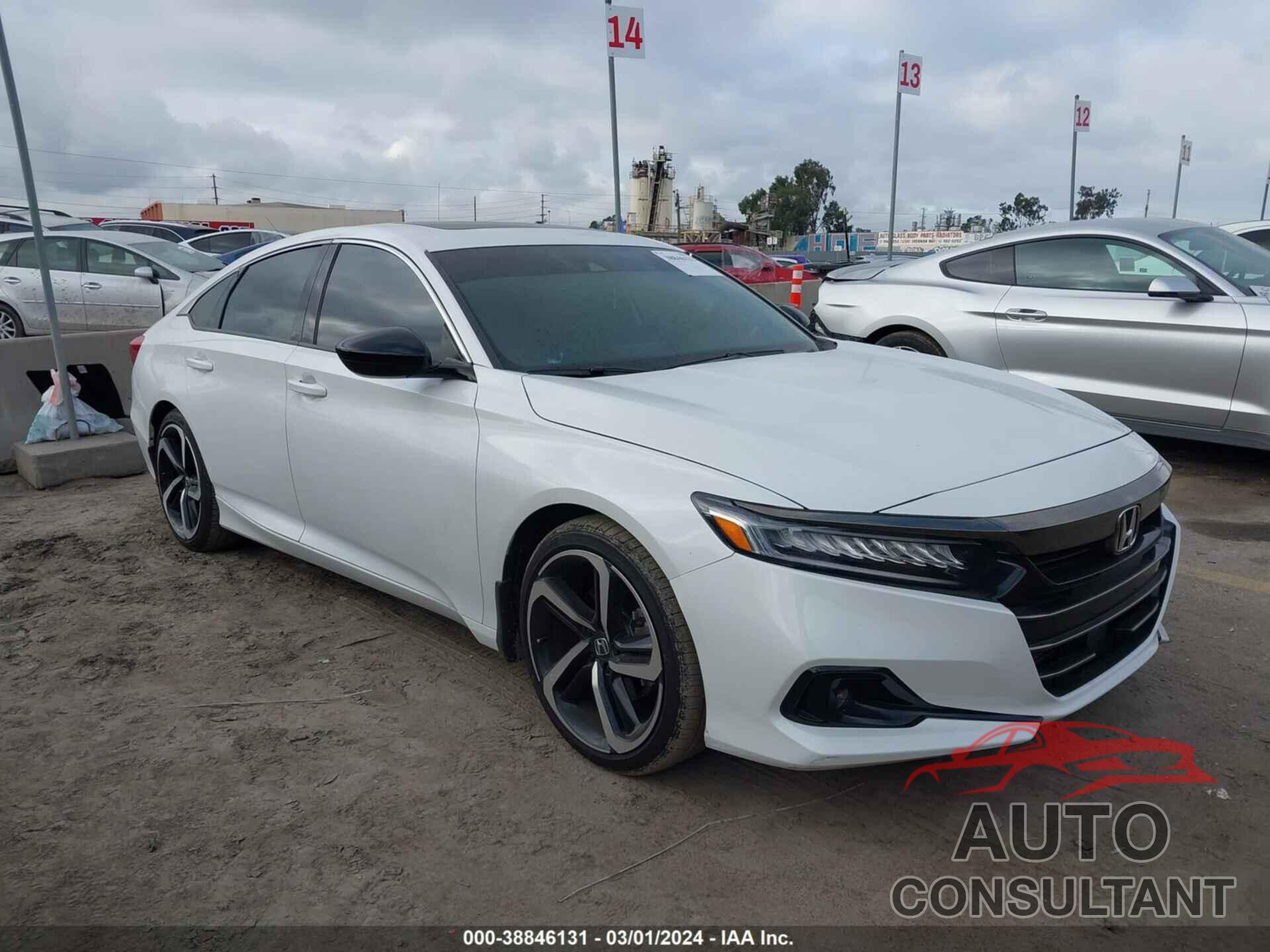 HONDA ACCORD 2021 - 1HGCV2F37MA016967