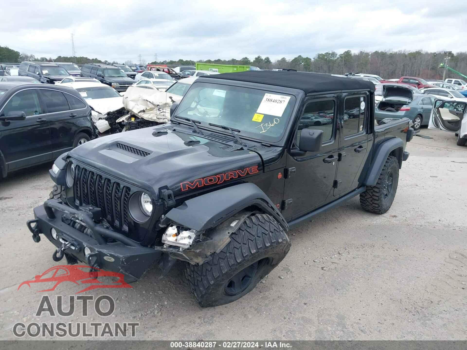 JEEP GLADIATOR 2021 - 1C6JJTEG6ML574591