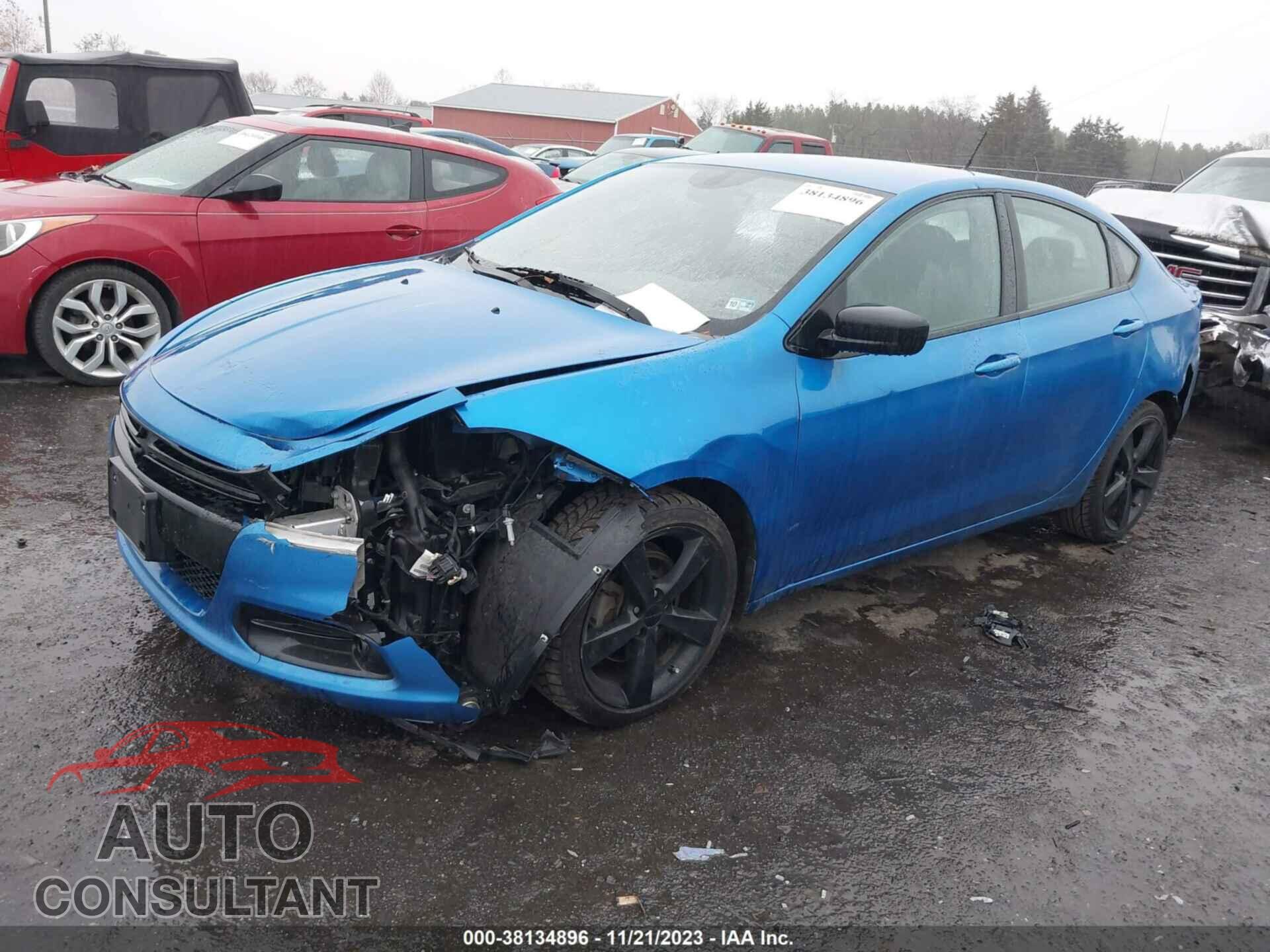 DODGE DART 2015 - 1C3CDFBB3FD415547