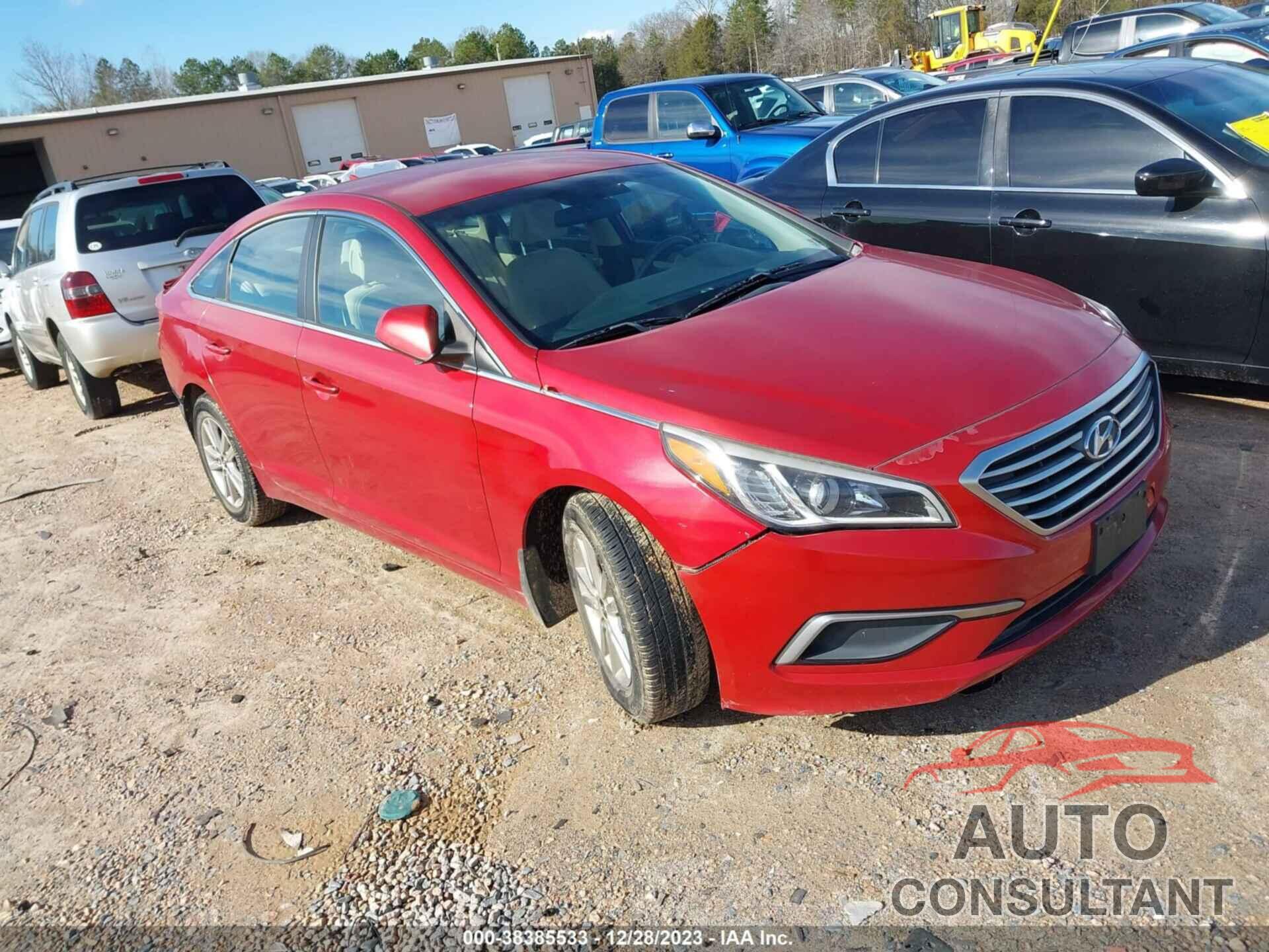 HYUNDAI SONATA 2017 - 5NPE24AF4HH595489