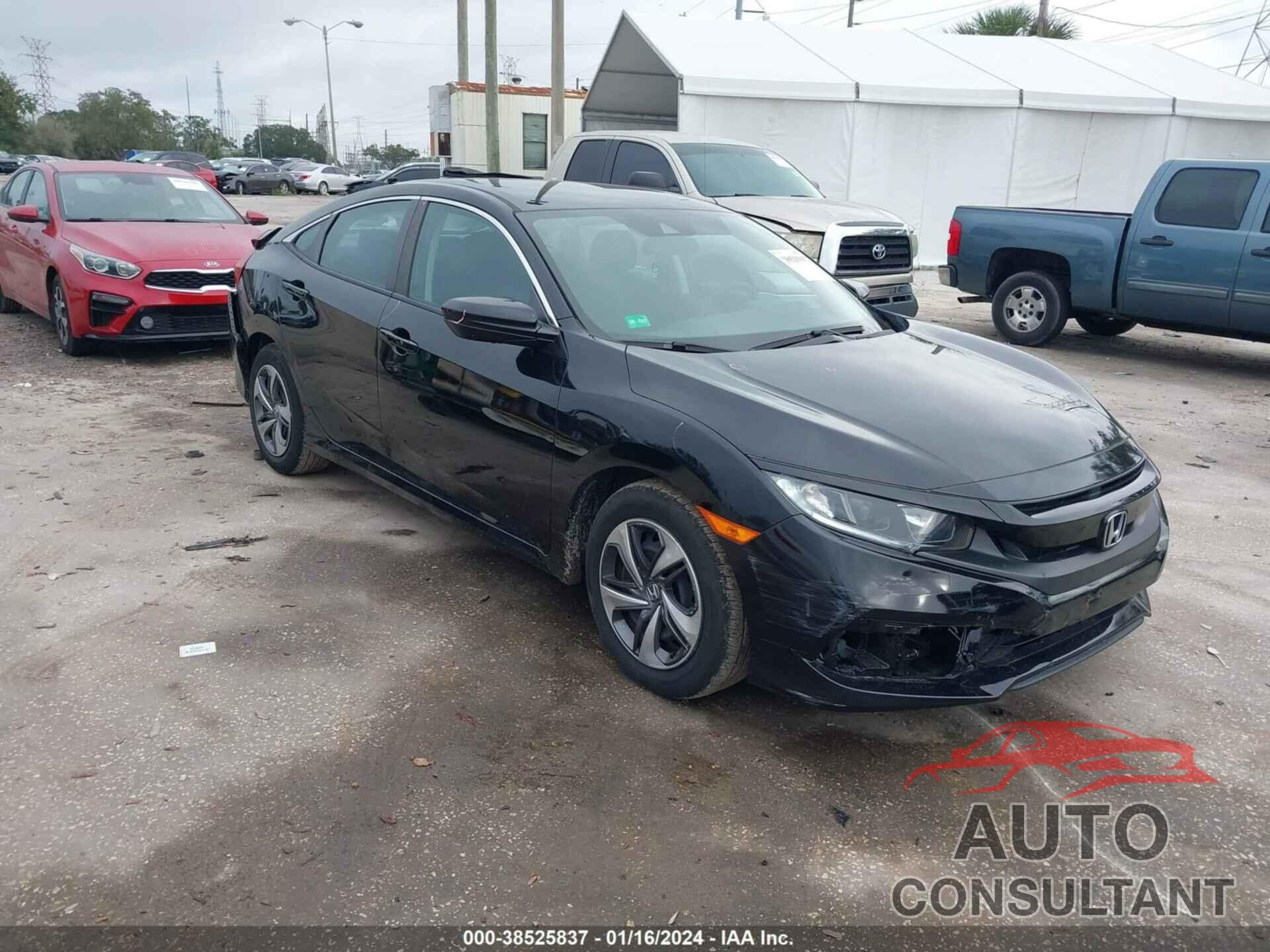 HONDA CIVIC 2019 - 2HGFC2F60KH590354