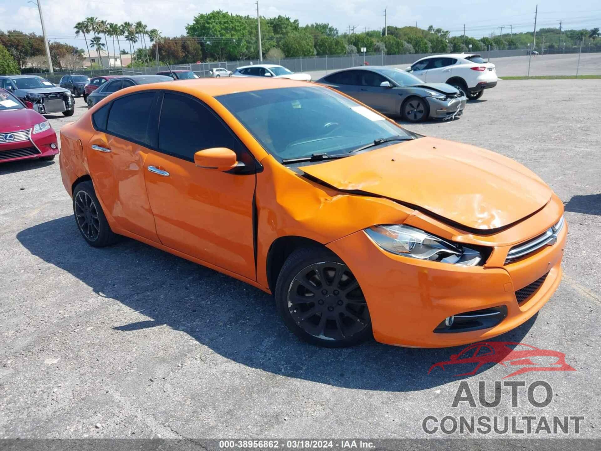 DODGE DART 2013 - 1C3CDFCH7DD327746