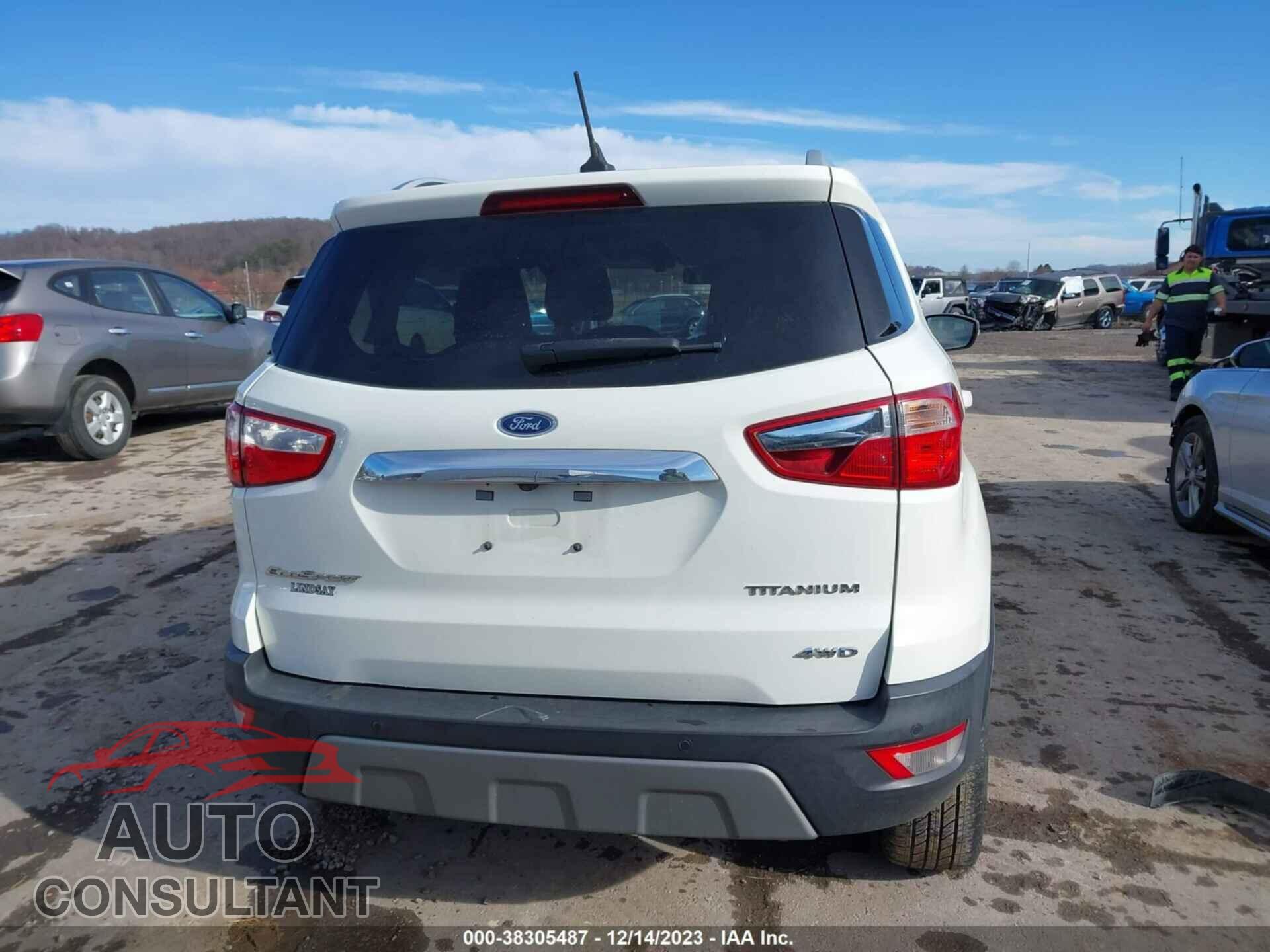 FORD ECOSPORT 2019 - MAJ6S3KL2KC281982