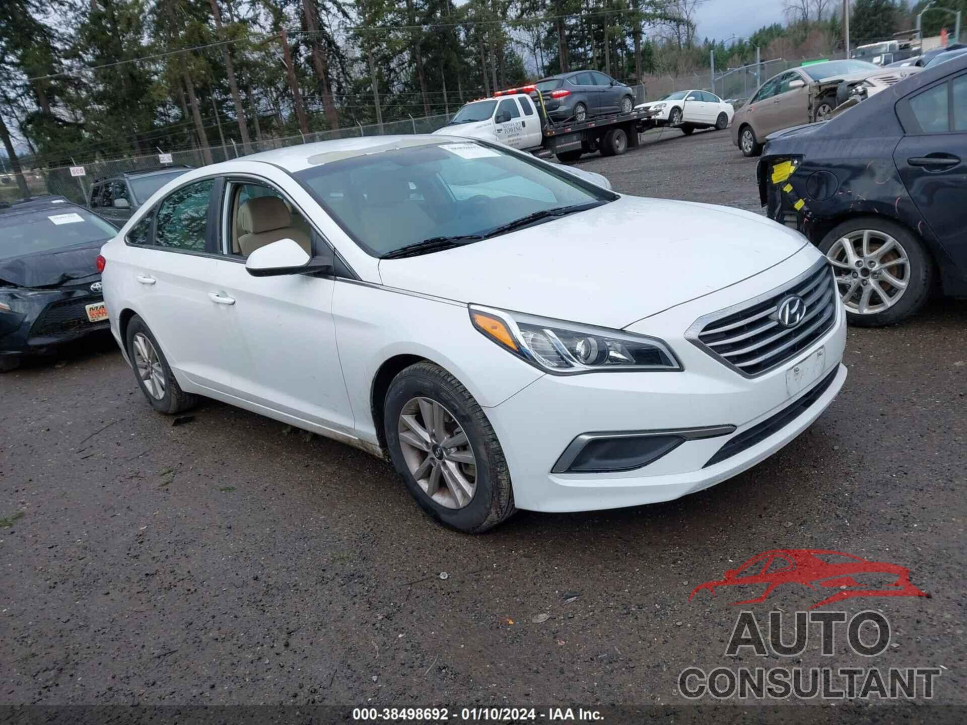 HYUNDAI SONATA 2016 - 5NPE24AFXGH279321