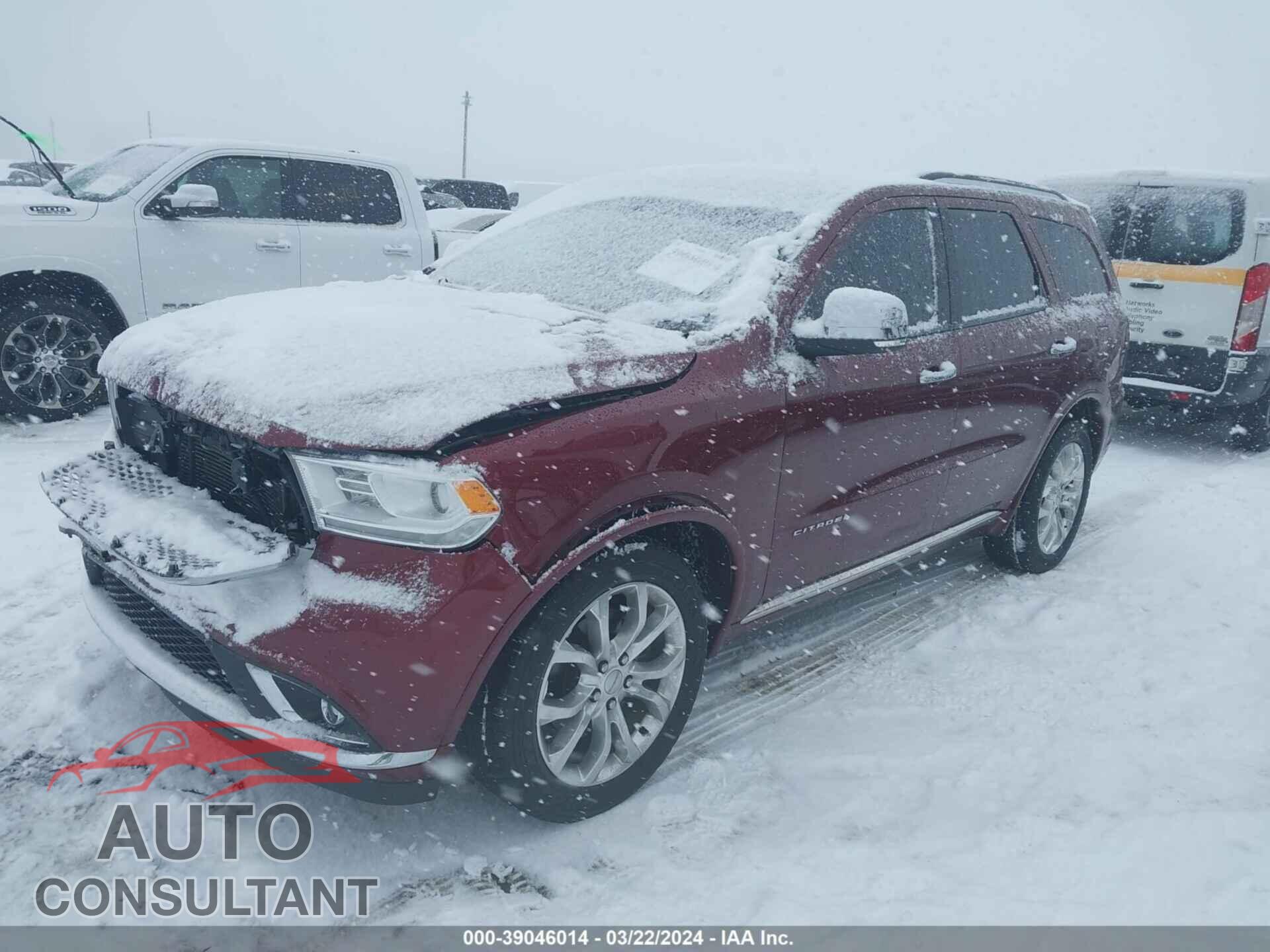 DODGE DURANGO 2017 - 1C4RDJEG3HC805993