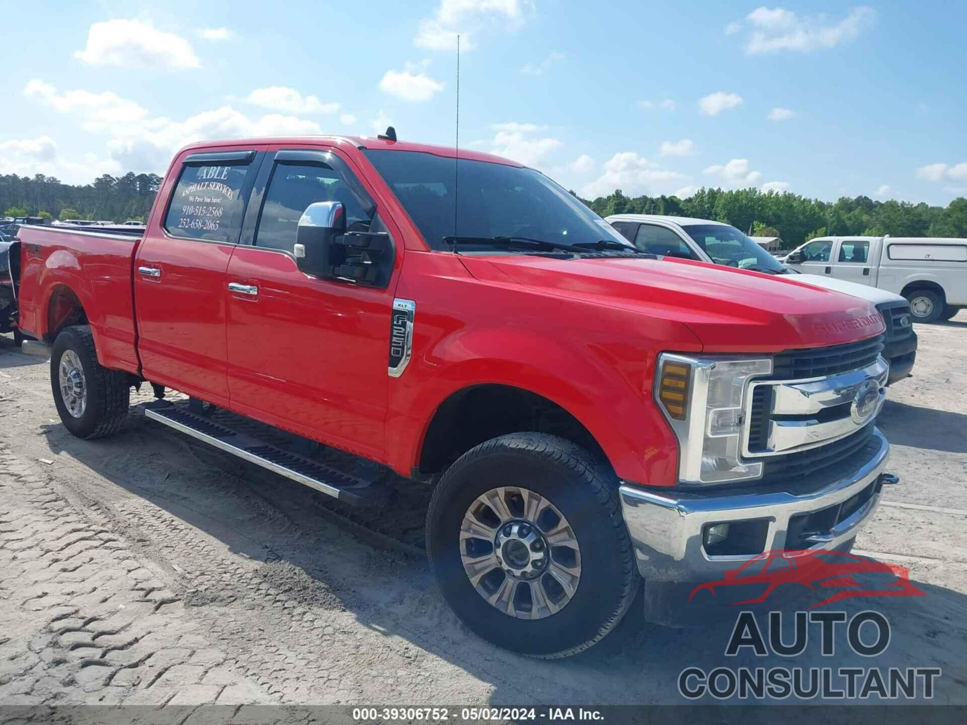 FORD F-250 2019 - 1FT7W2B65KEG84270