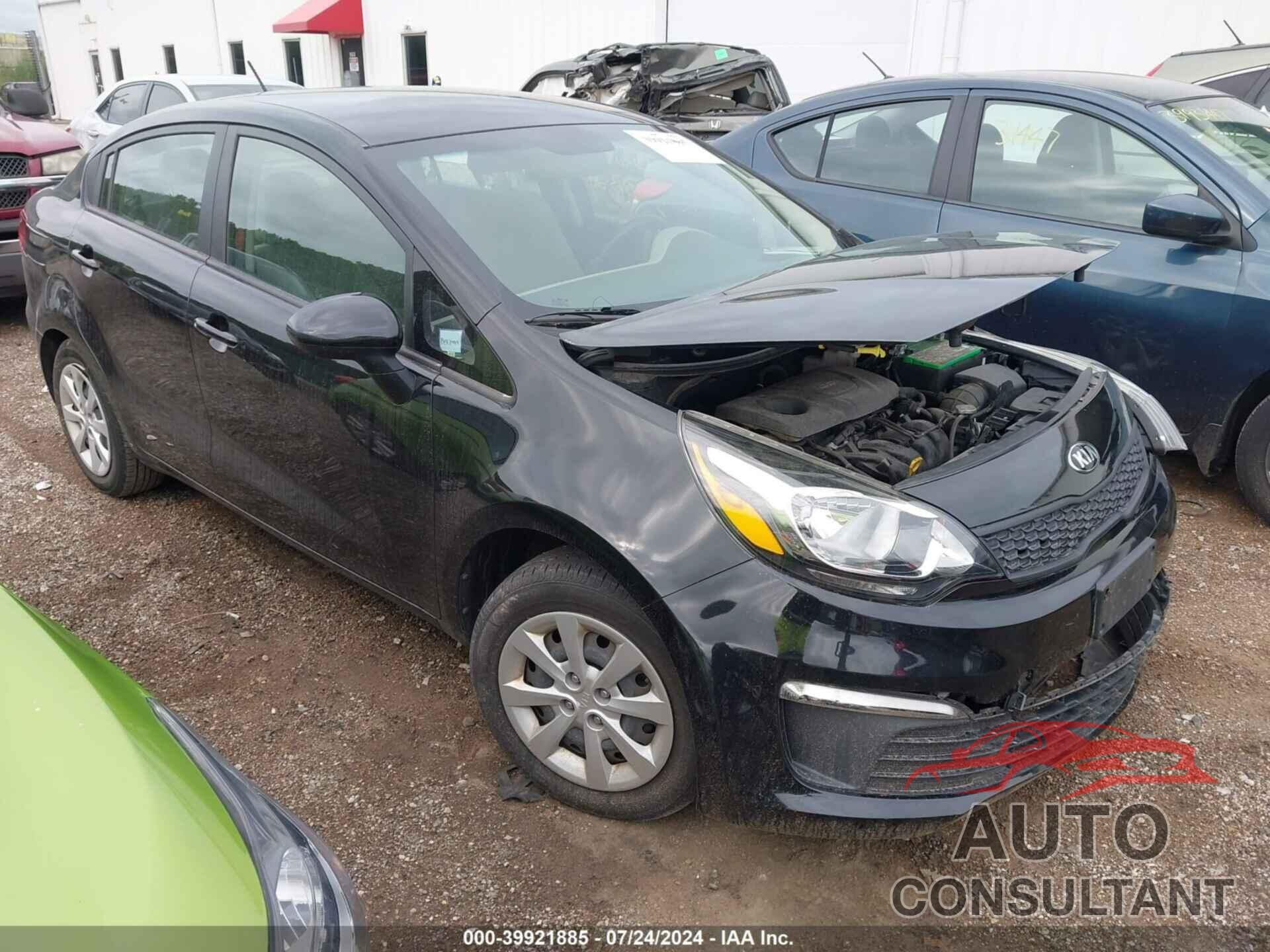 KIA RIO 2017 - KNADM4A35H6050615