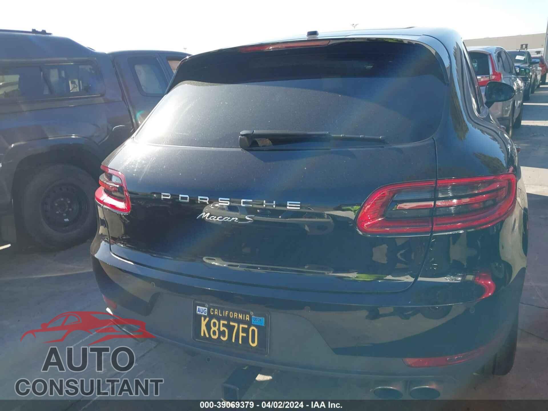PORSCHE MACAN 2017 - WP1AB2A56HLB19667