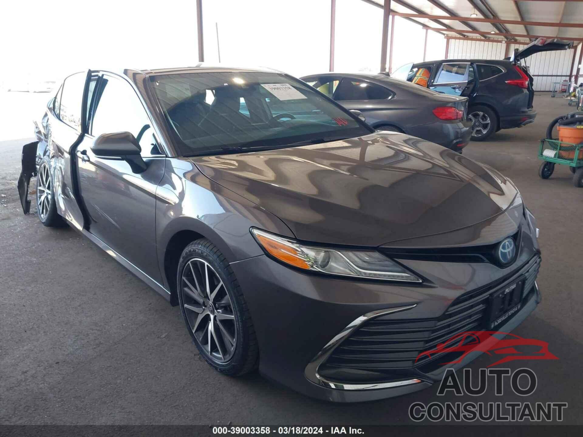 TOYOTA CAMRY 2022 - 4T1F31AKXNU587441