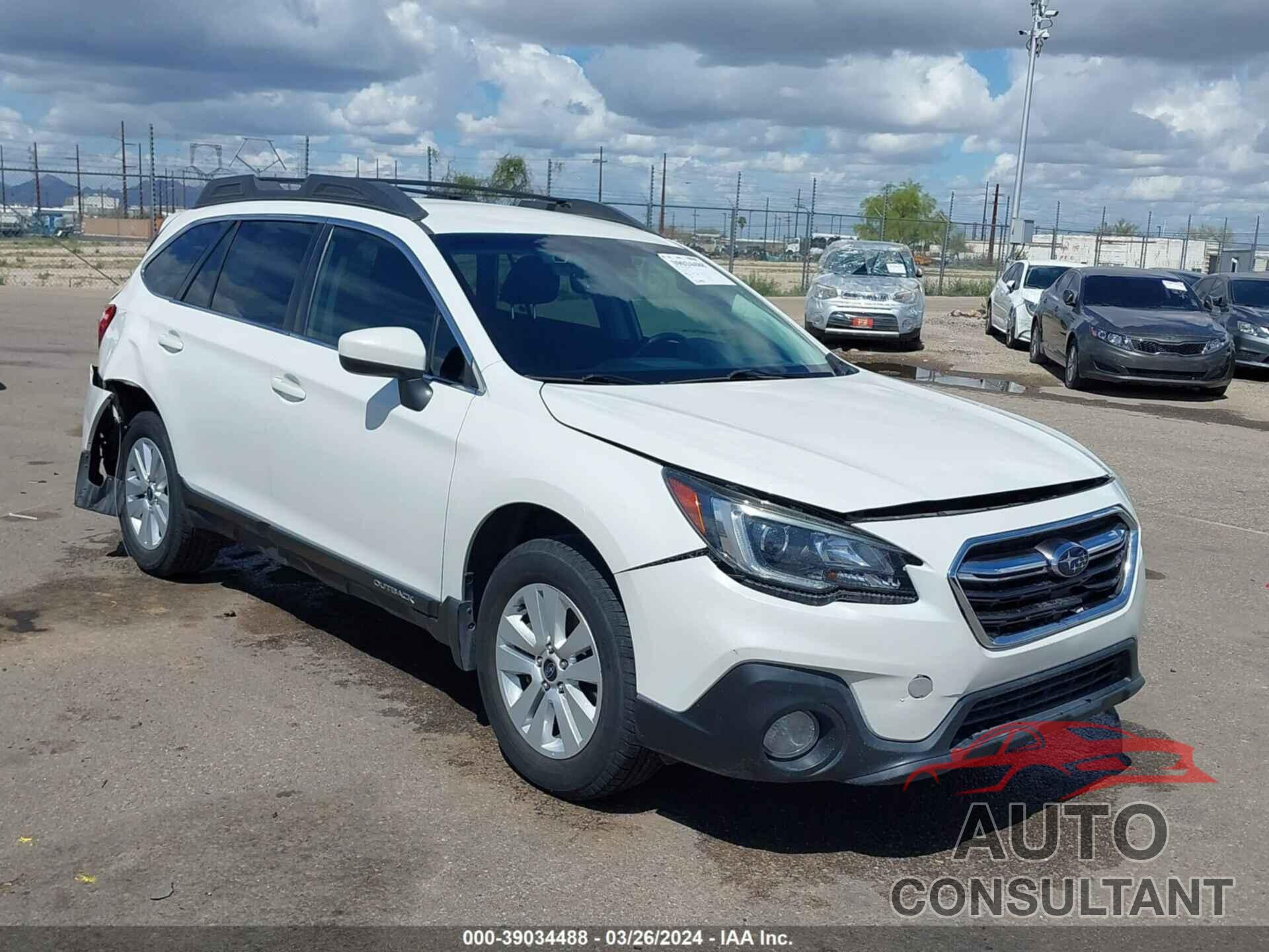 SUBARU OUTBACK 2019 - 4S4BSAFCXK3267556