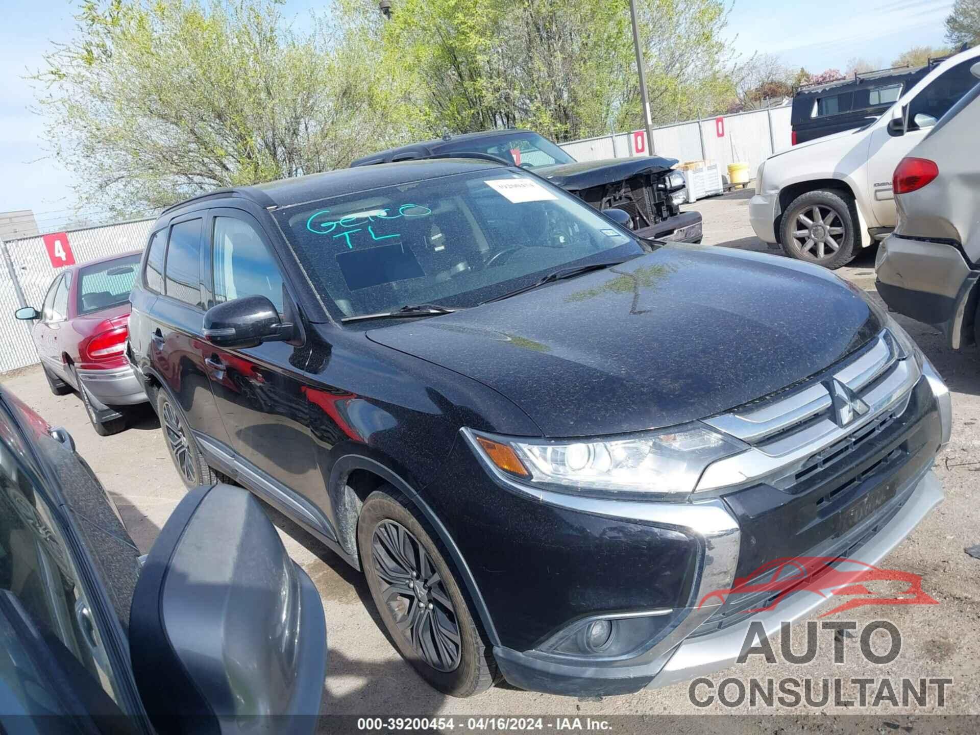 MITSUBISHI OUTLANDER 2016 - JA4AD3A31GZ059156