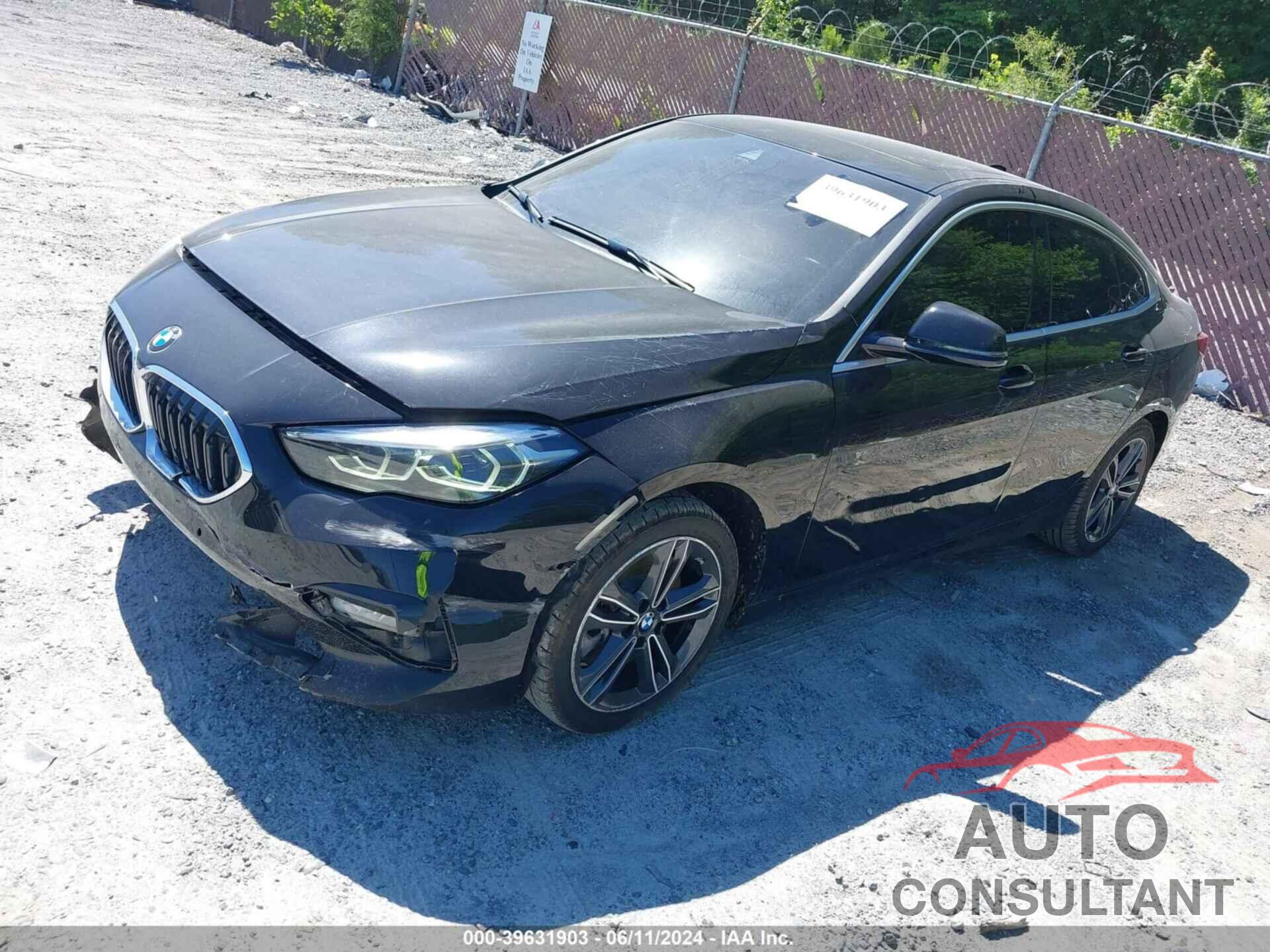 BMW 228I GRAN COUPE 2021 - WBA73AK05M7H89588