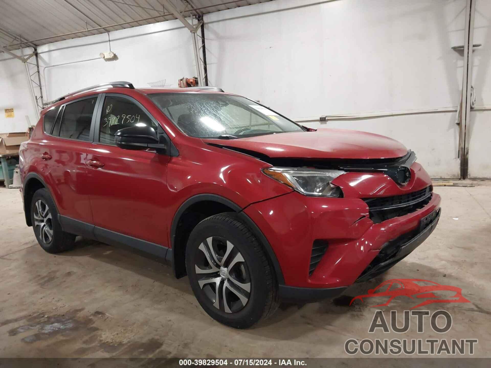 TOYOTA RAV4 2017 - JTMBFREV1HJ143836