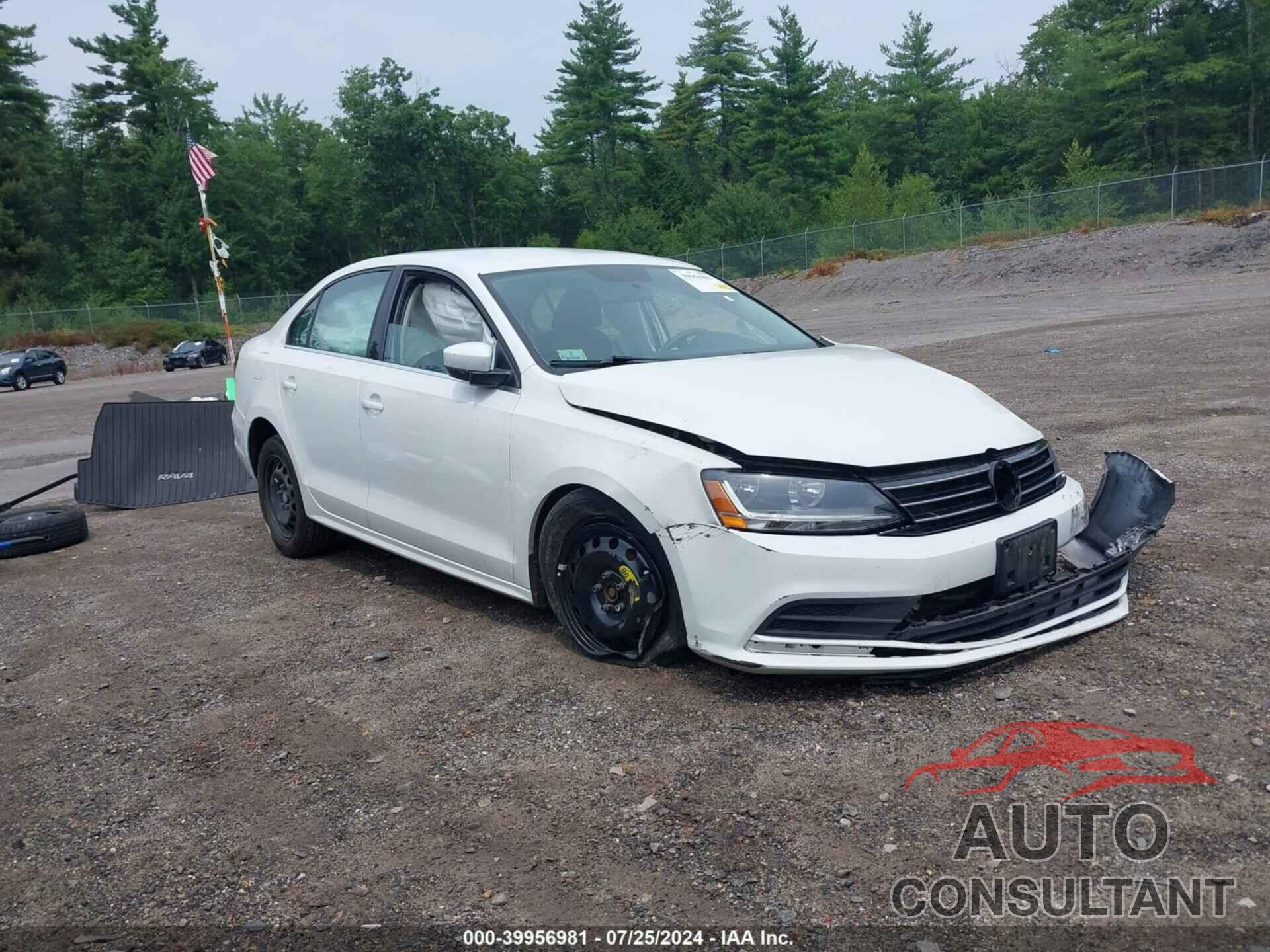 VOLKSWAGEN JETTA 2017 - 3VW2B7AJ3HM290243