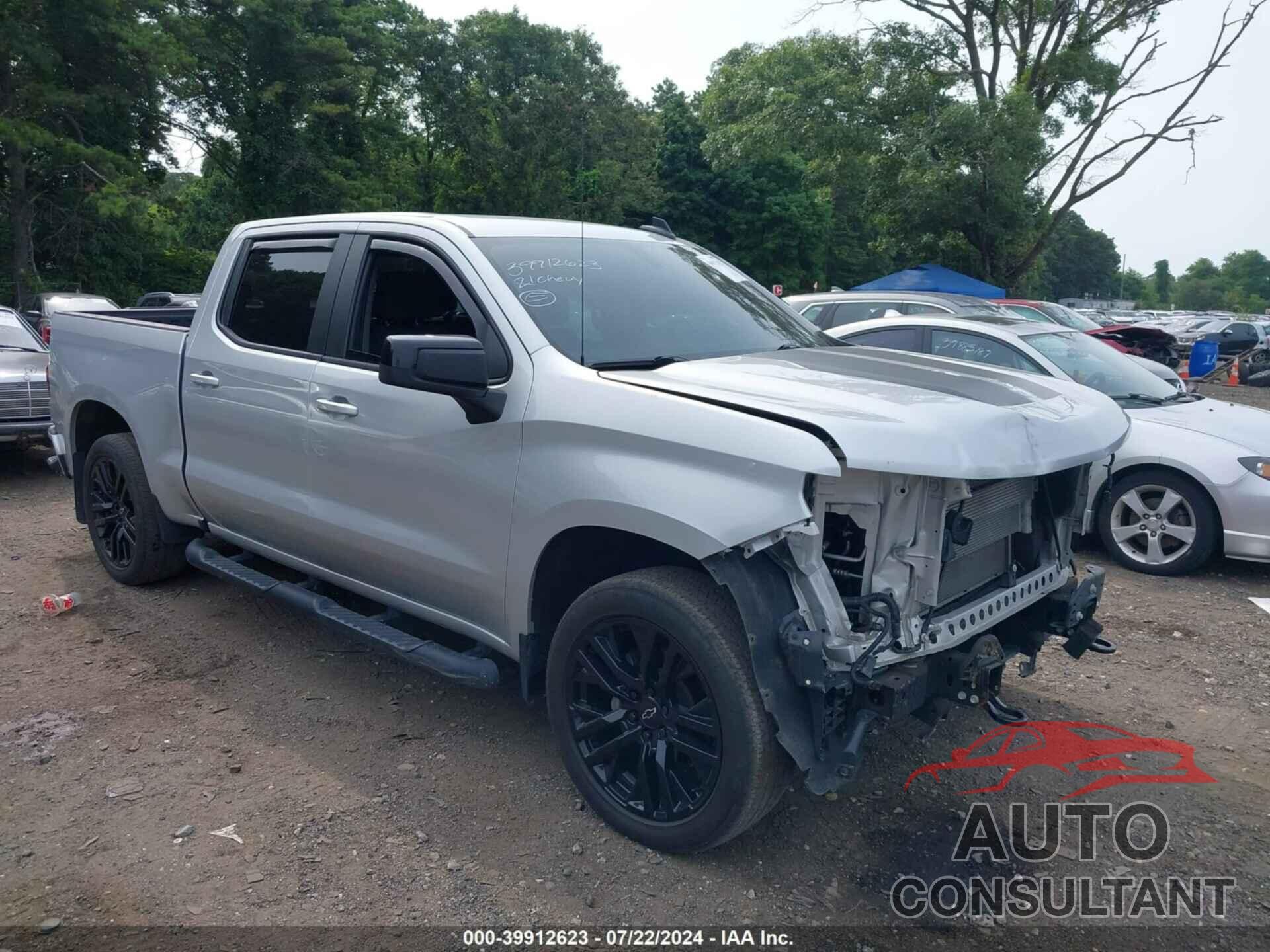 CHEVROLET SILVERADO 1500 2021 - 1GCUYEED9MZ445924