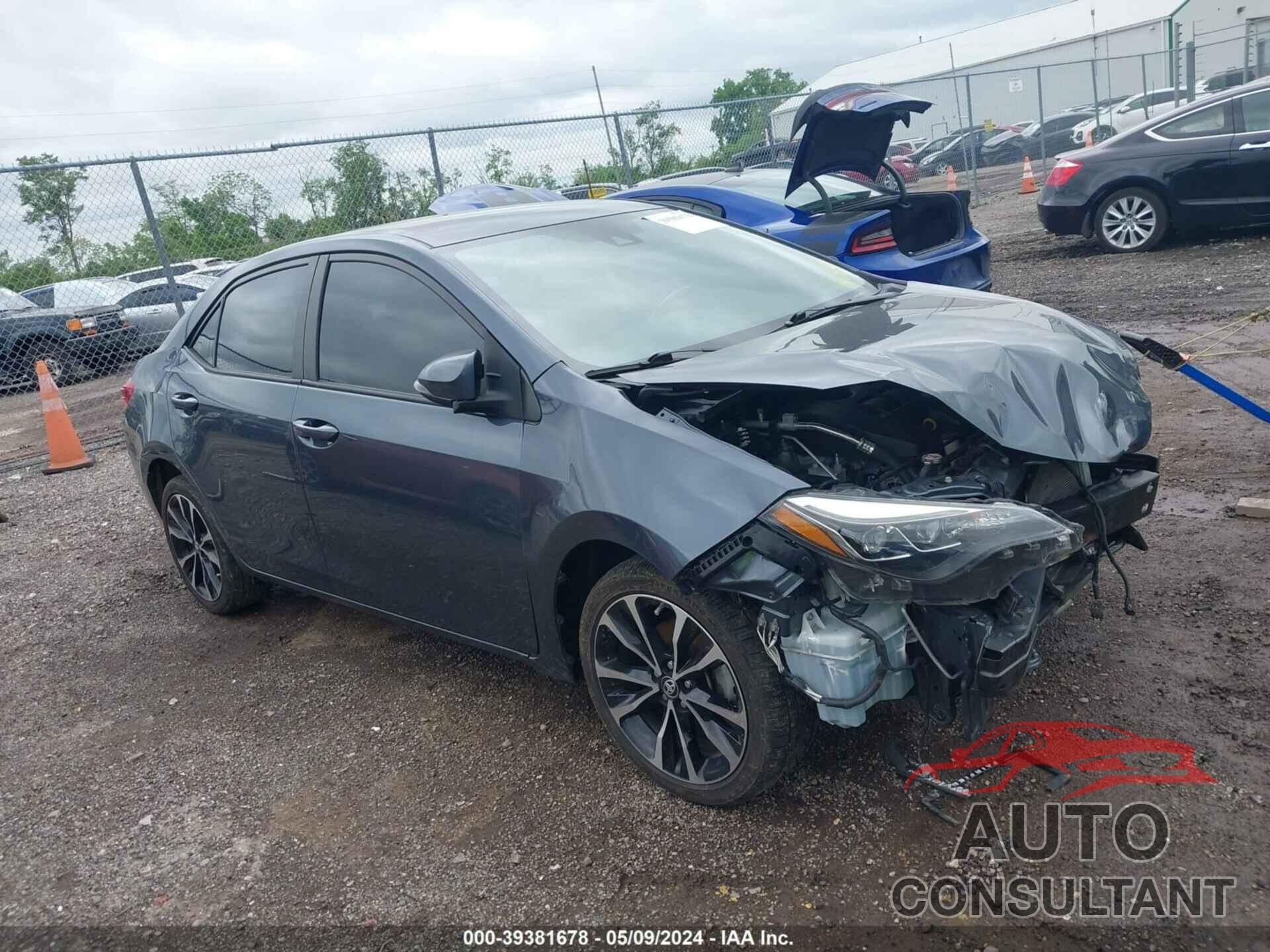 TOYOTA COROLLA 2019 - 2T1BURHE6KC214159