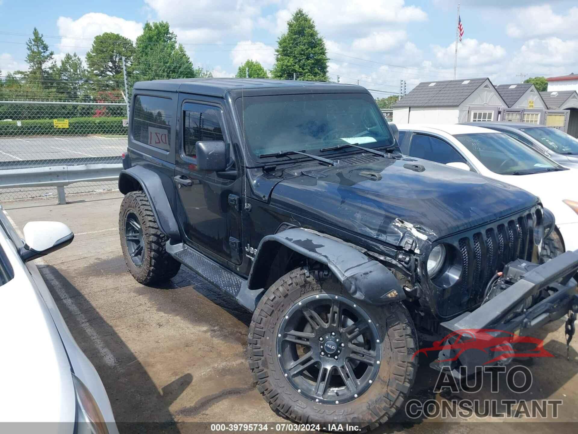 JEEP WRANGLER 2018 - 1C4GJXANXJW180990