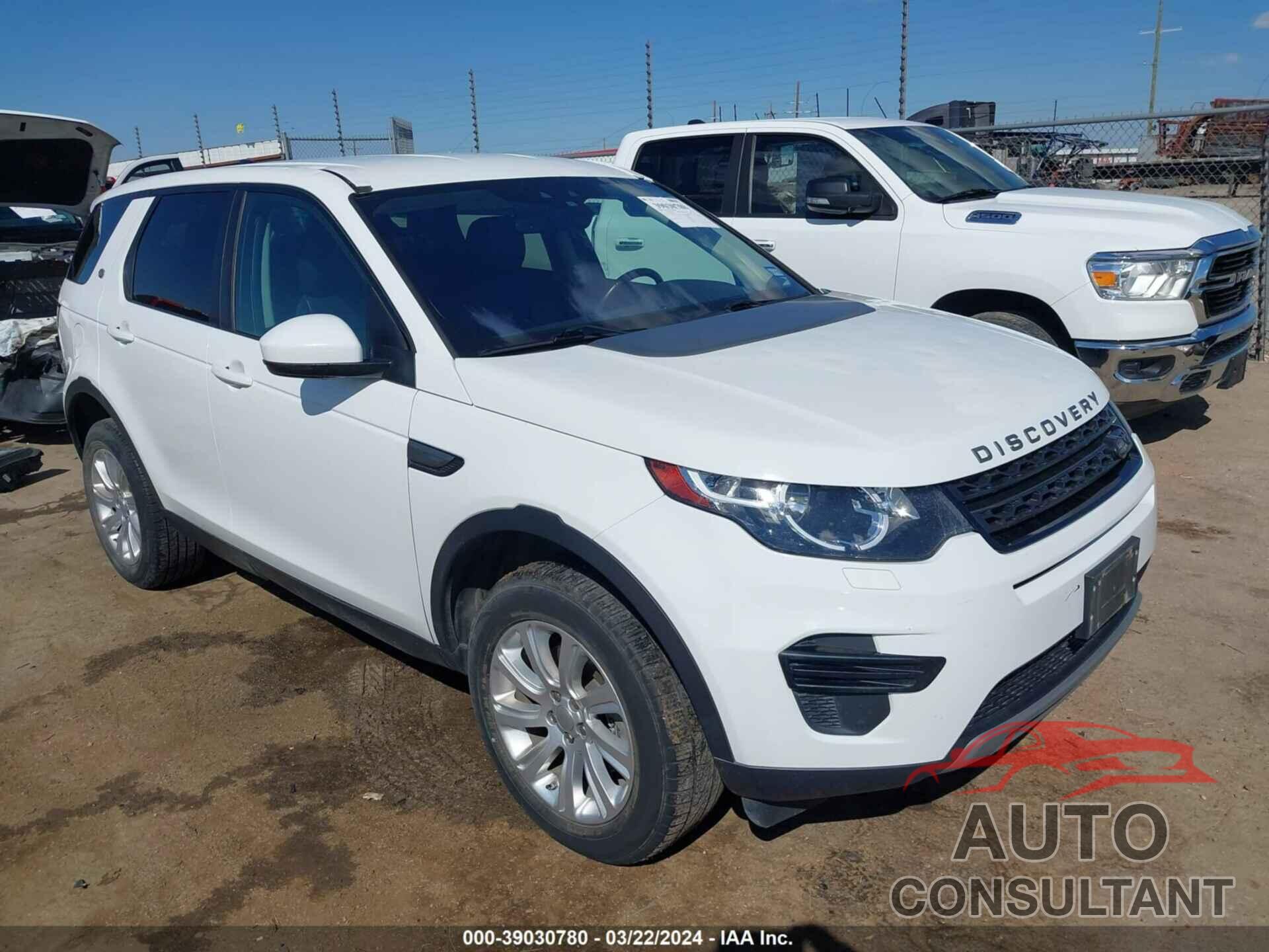 LAND ROVER DISCOVERY SPORT 2017 - SALCP2BG0HH690417