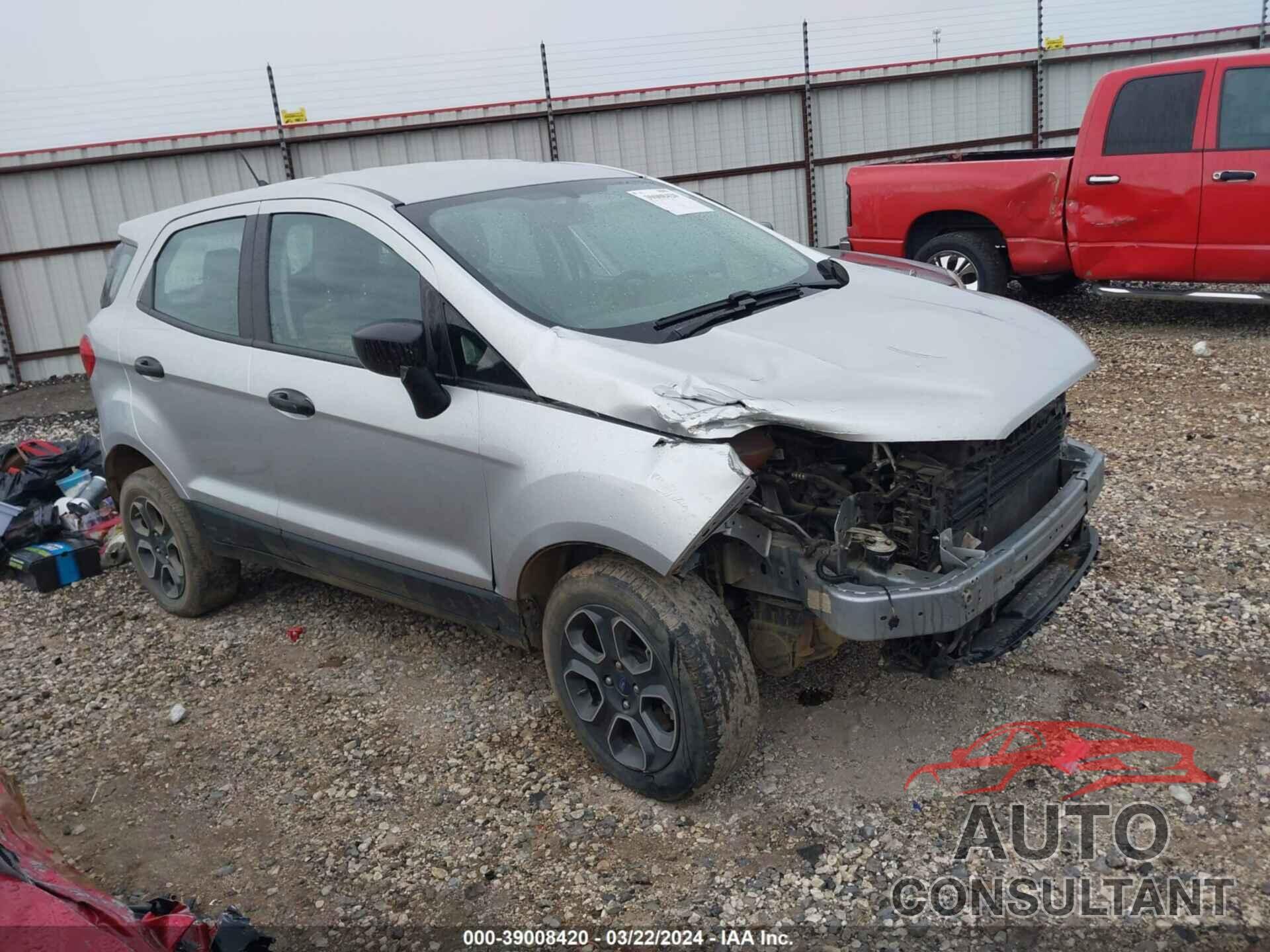 FORD ECOSPORT 2020 - MAJ6S3FL8LC364120