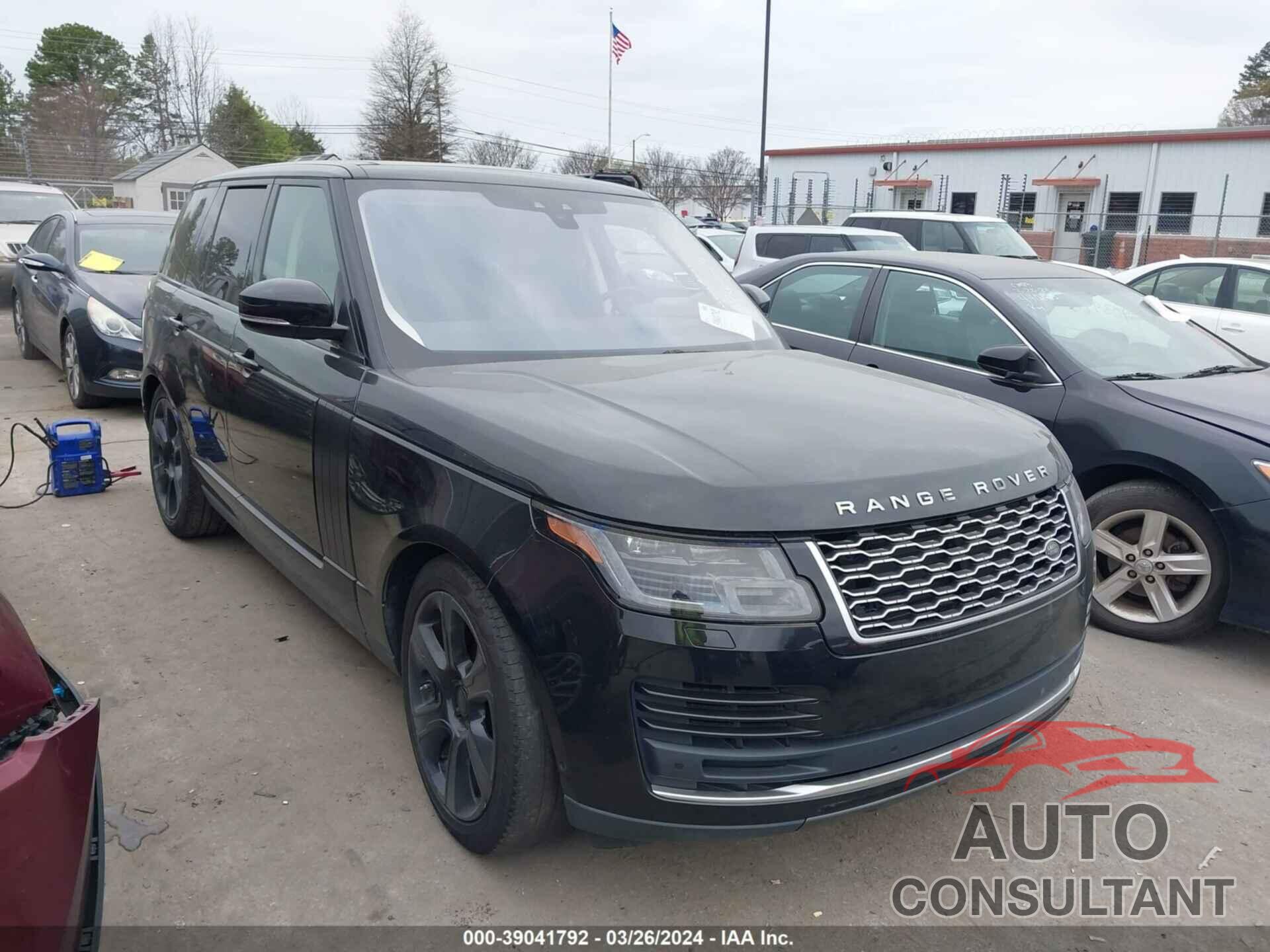 LAND ROVER RANGE ROVER 2018 - SALGS2RE4JA386624