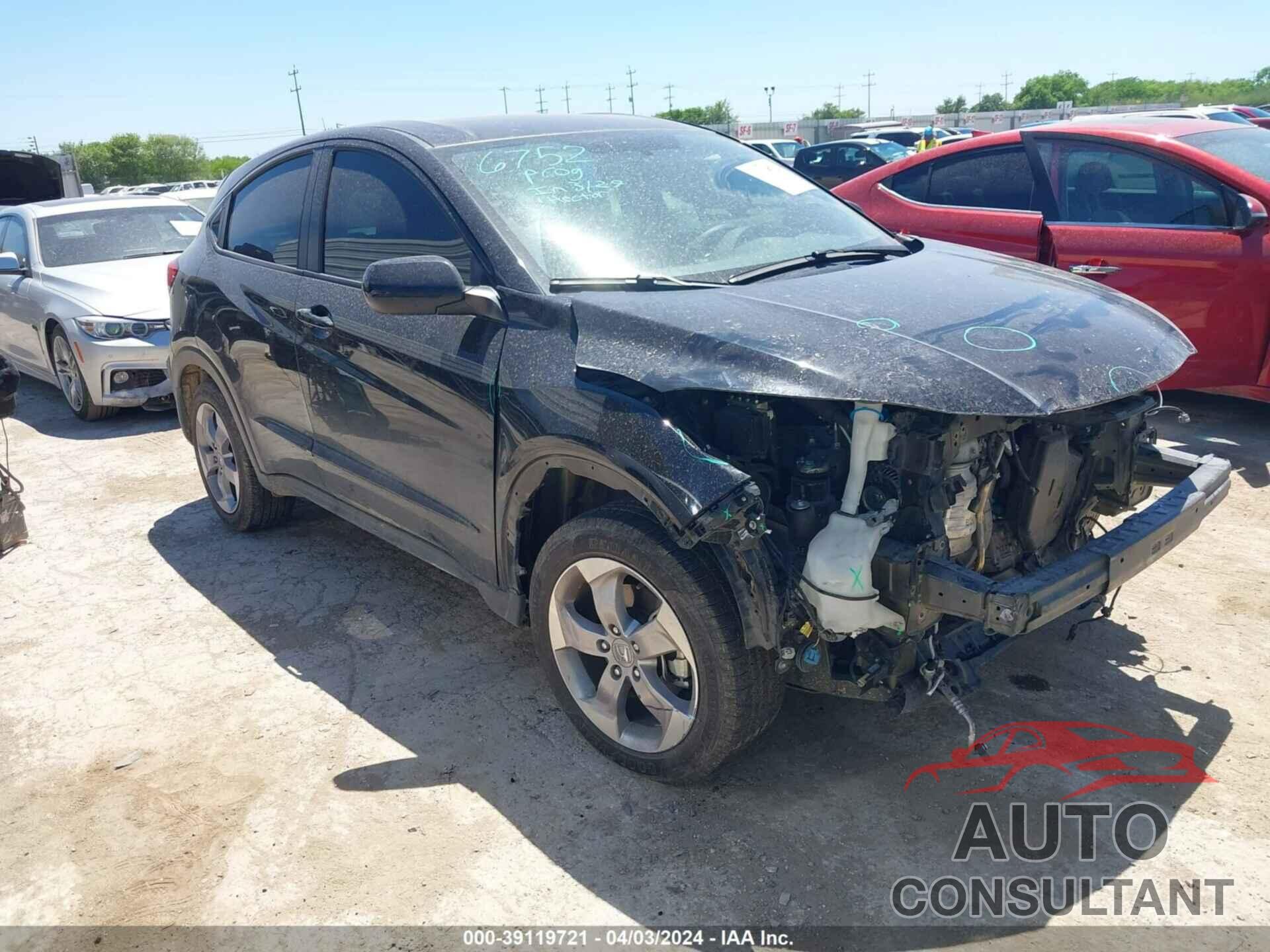 HONDA HR-V 2022 - 3CZRU5H39NM728423
