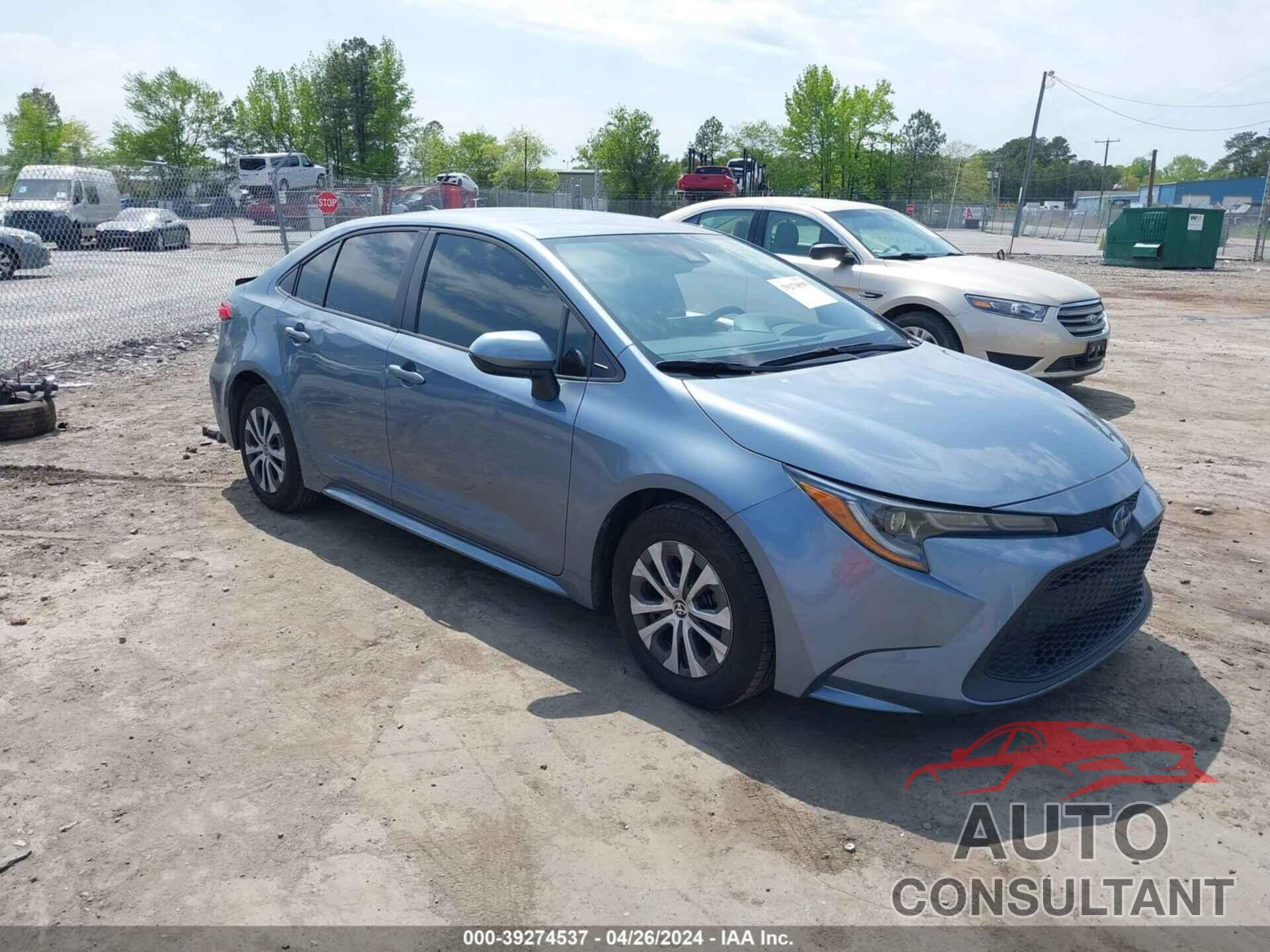TOYOTA COROLLA 2022 - JTDEAMDE4NJ052653